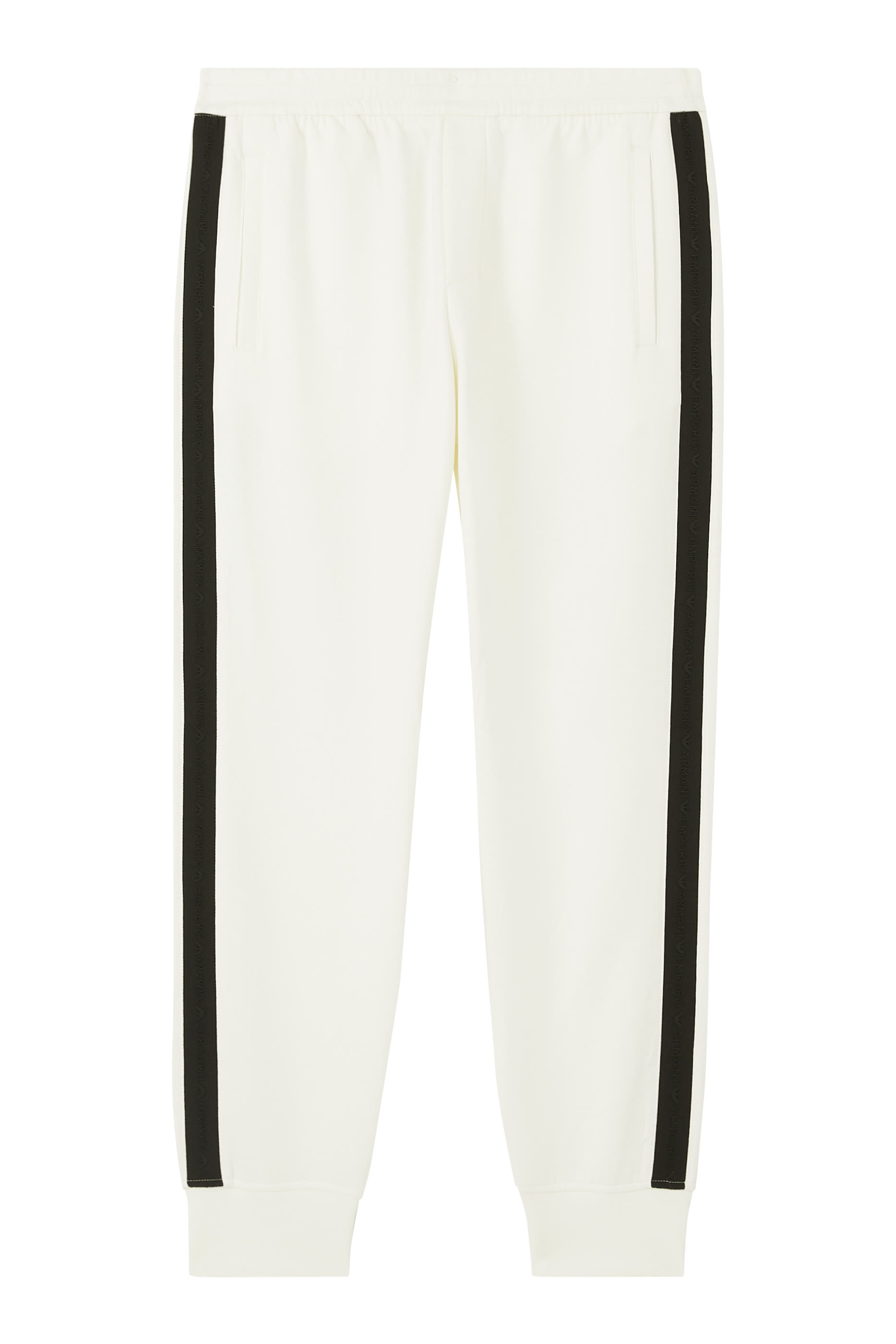 بنطال رياضي بشريط بشعار الماركة