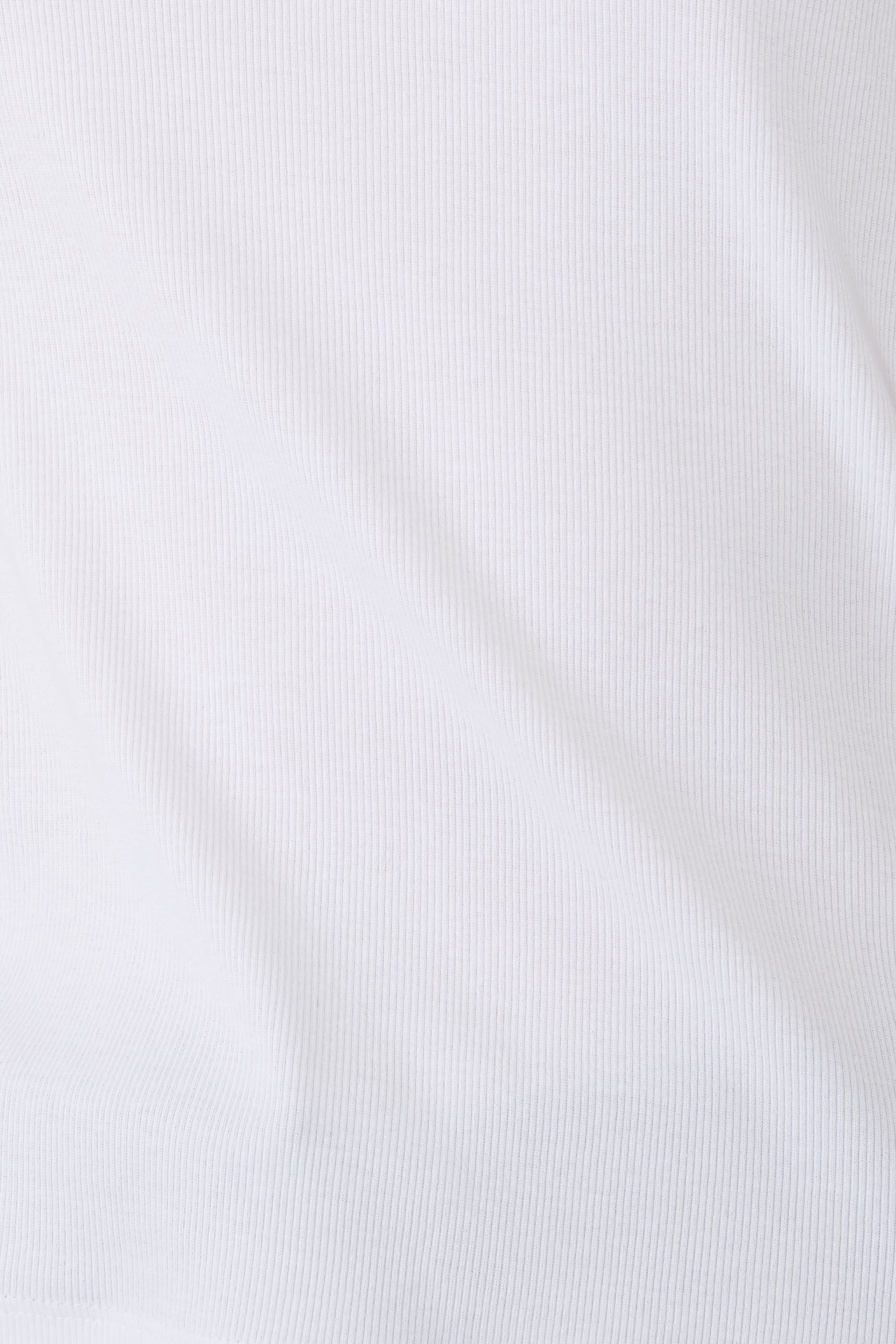 تيشيرت قطن عضوي مضلع مطاطي