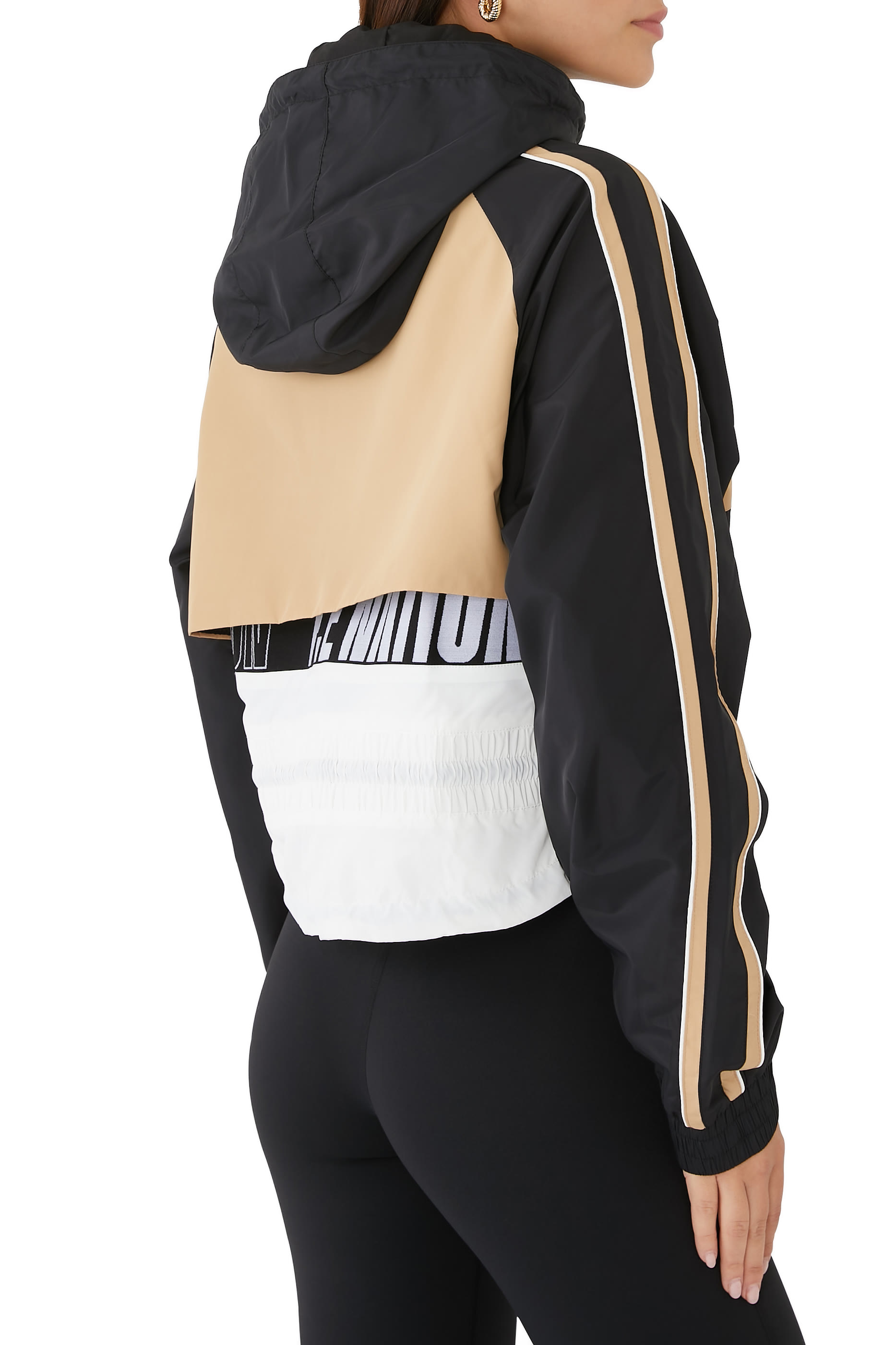 جاكيت مان قصير مبطن بالزغب