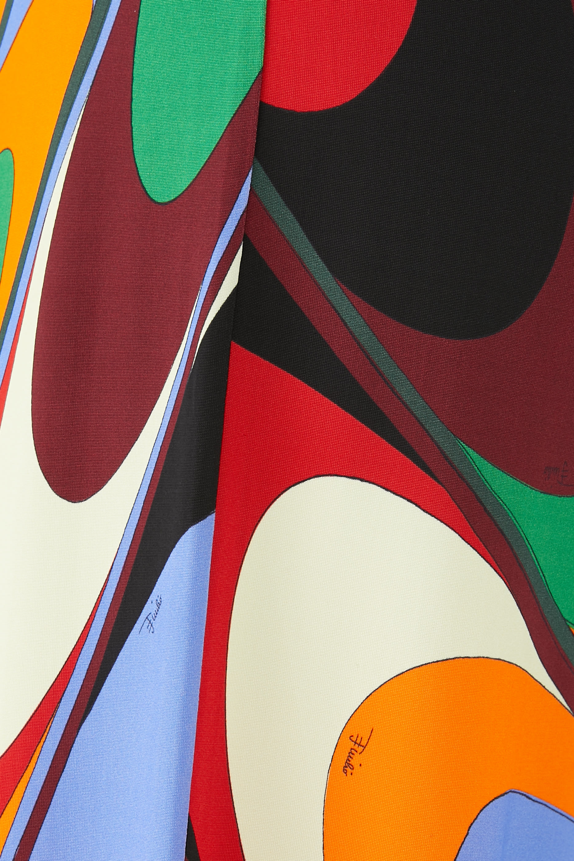 بنطال ستان بقصة ساق واسعة بطبعات