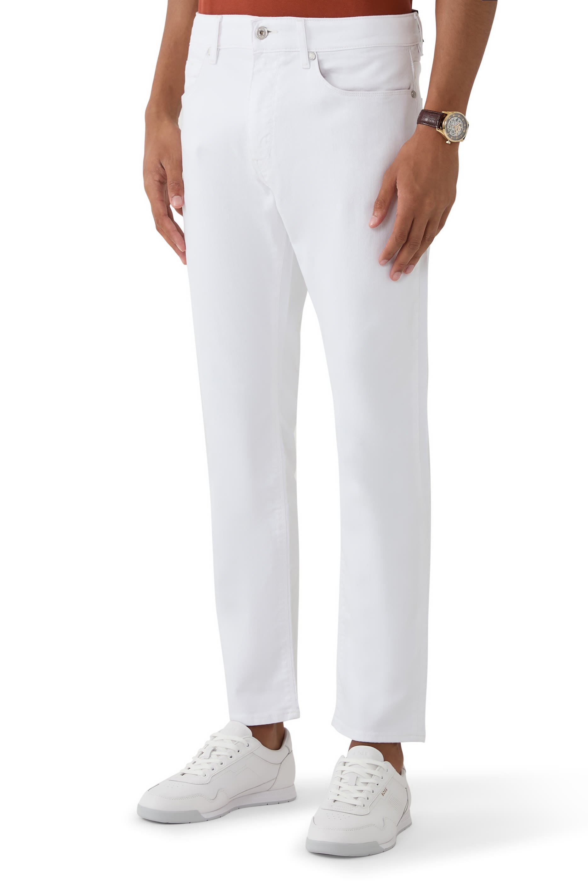 بنطال جينز ديلوير بقصة ضيقة