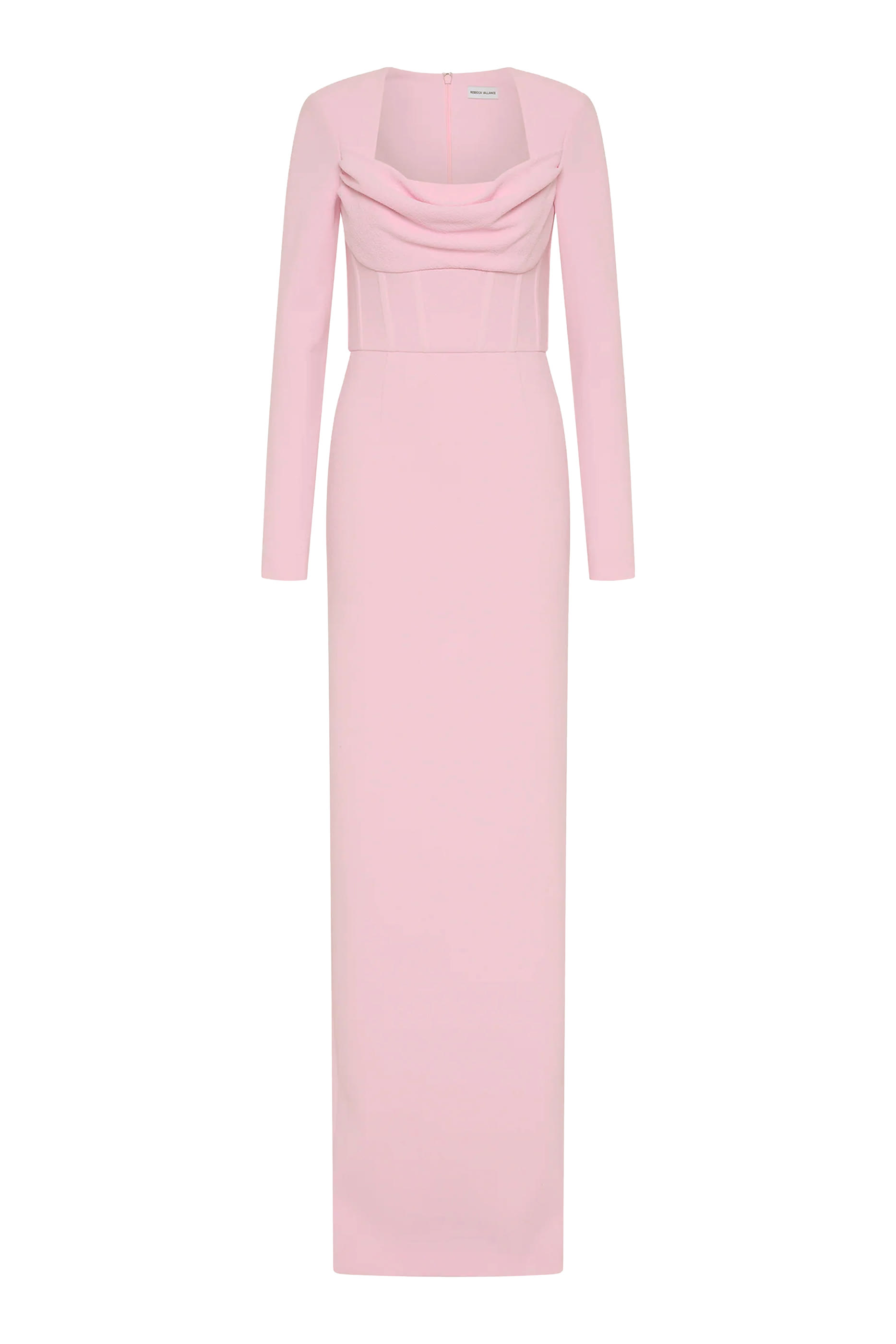 فستان سهرة نيمي