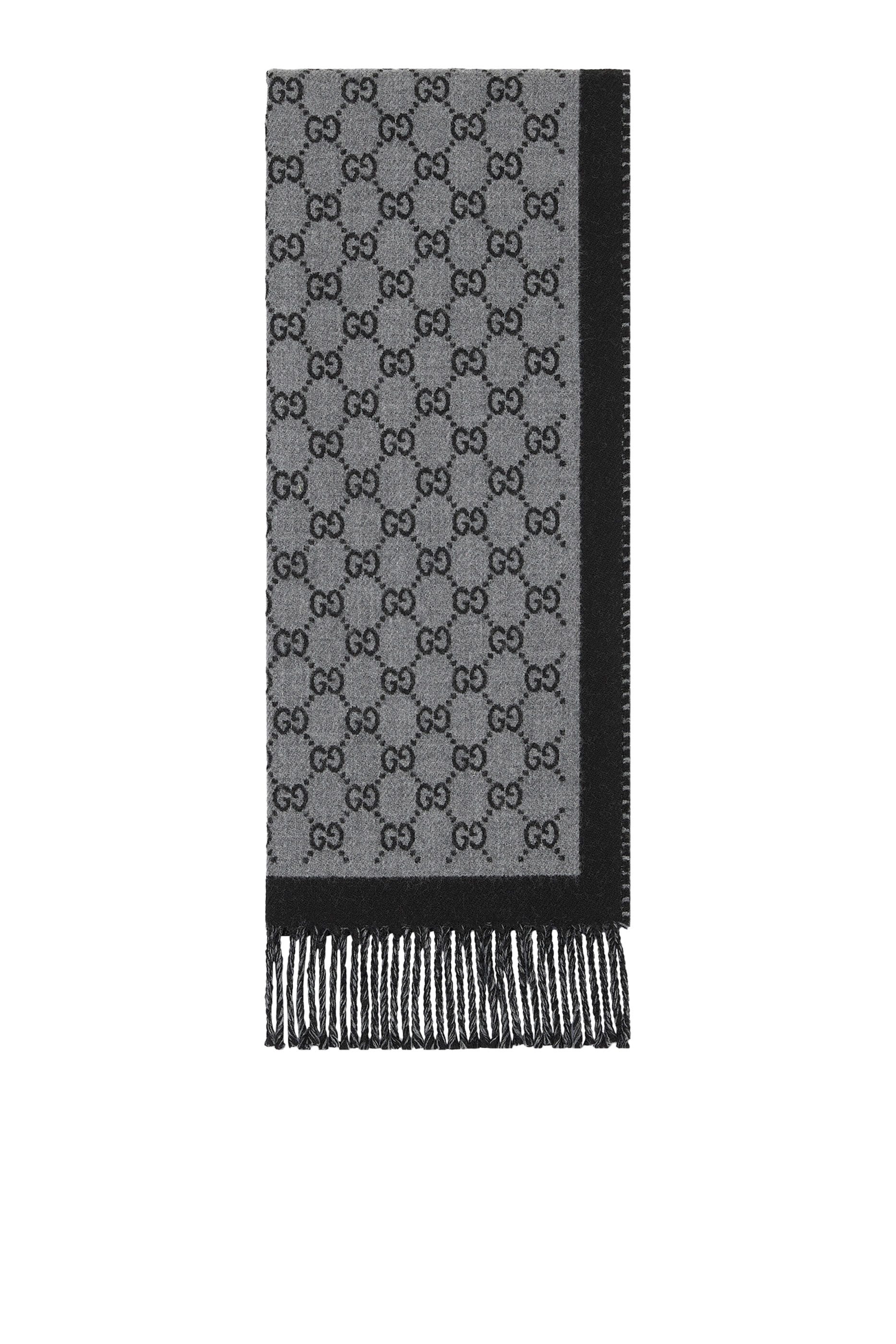 GG Wool Jacquard Scarf