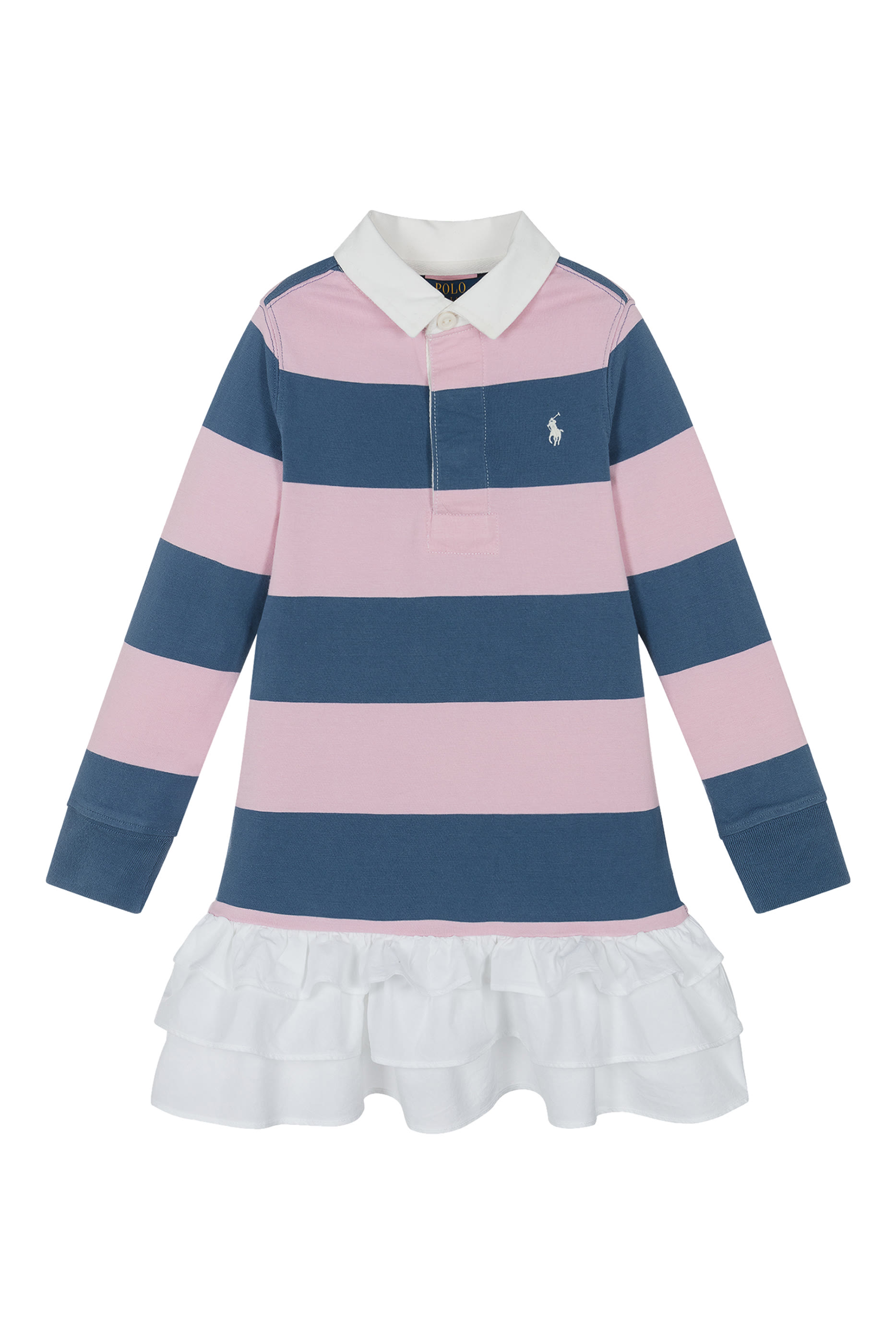 فستان سافانا مخطط قطن للأطفال