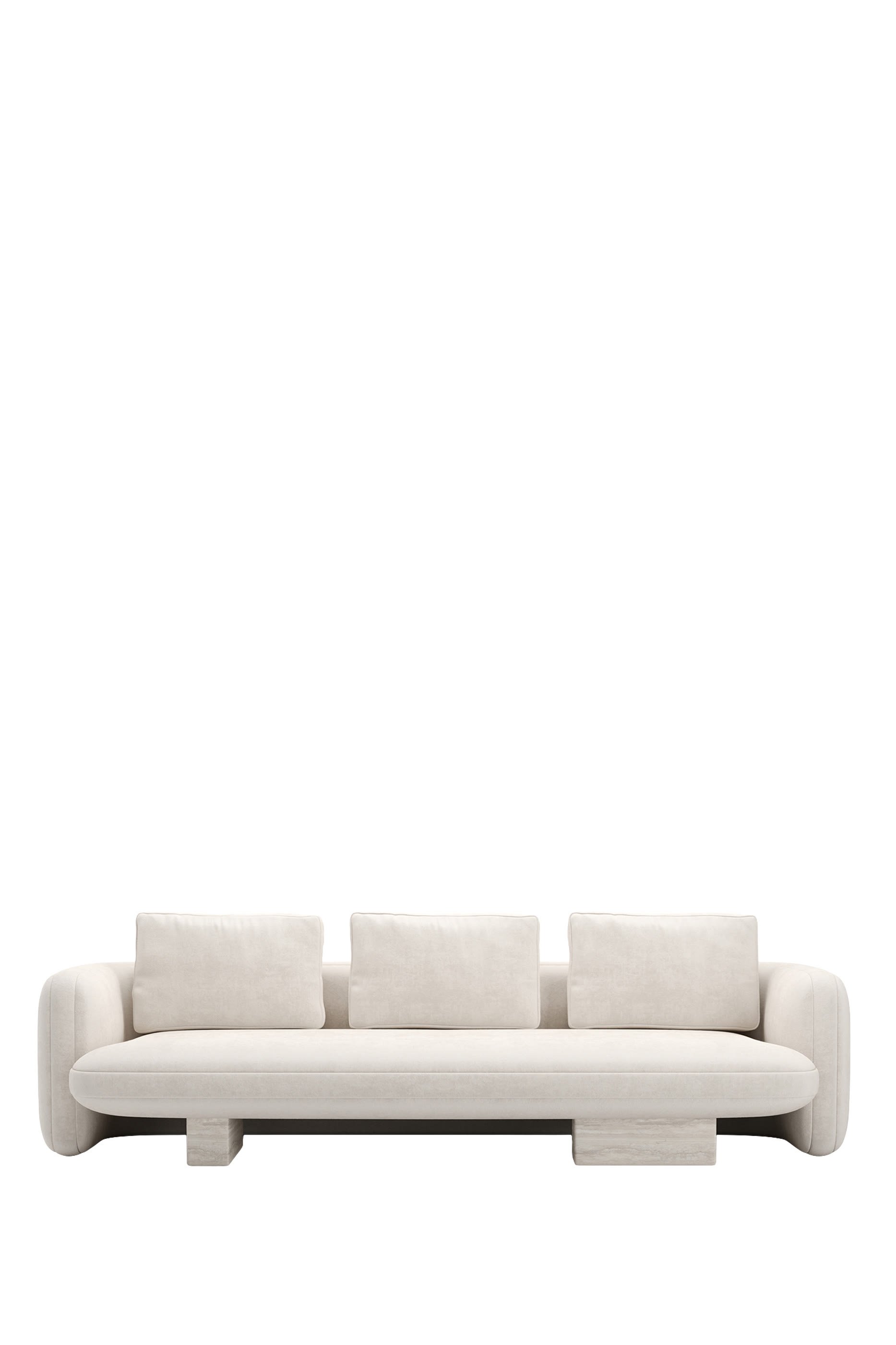 كنبة بتصميم متداخل