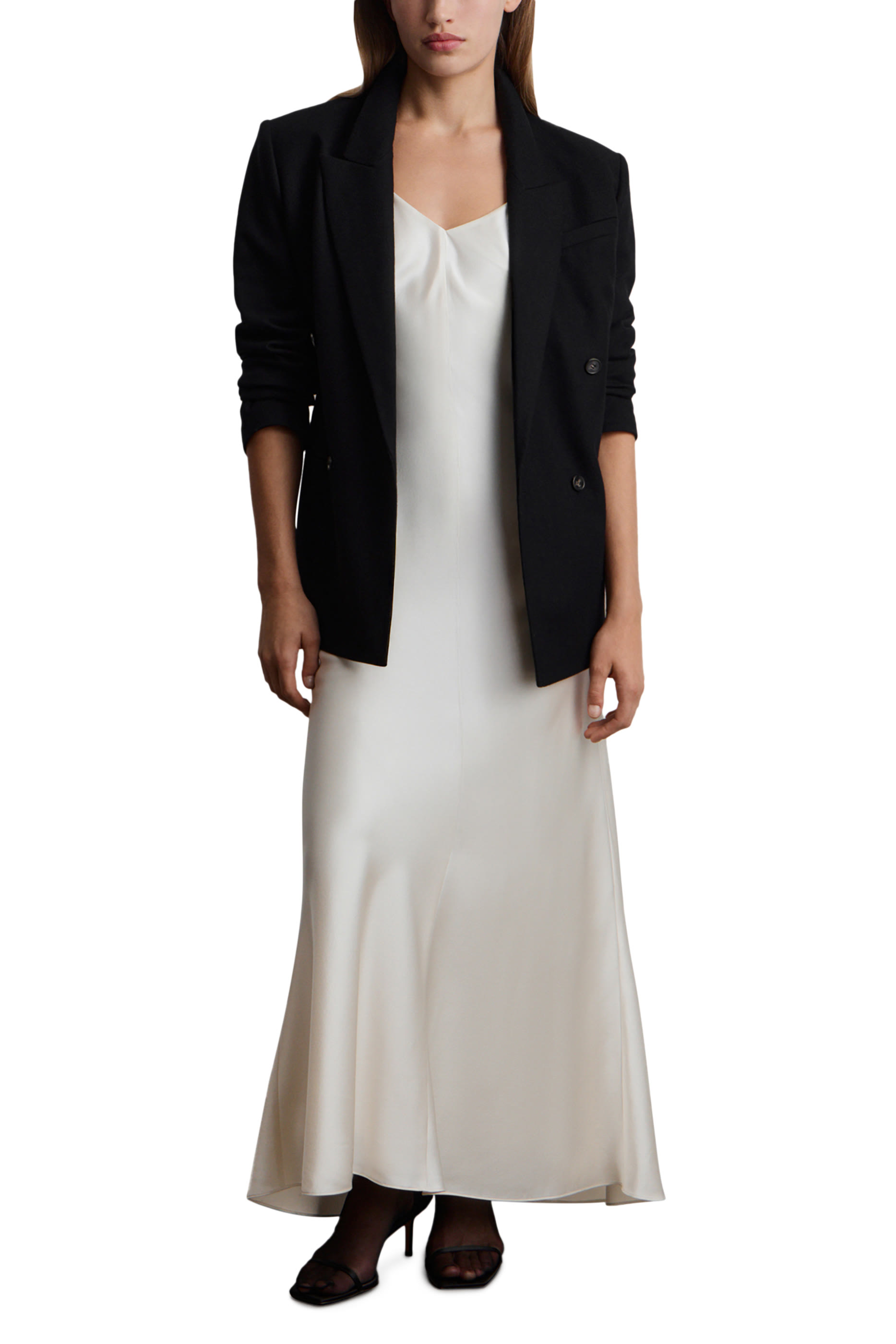 فستان كامي طويل