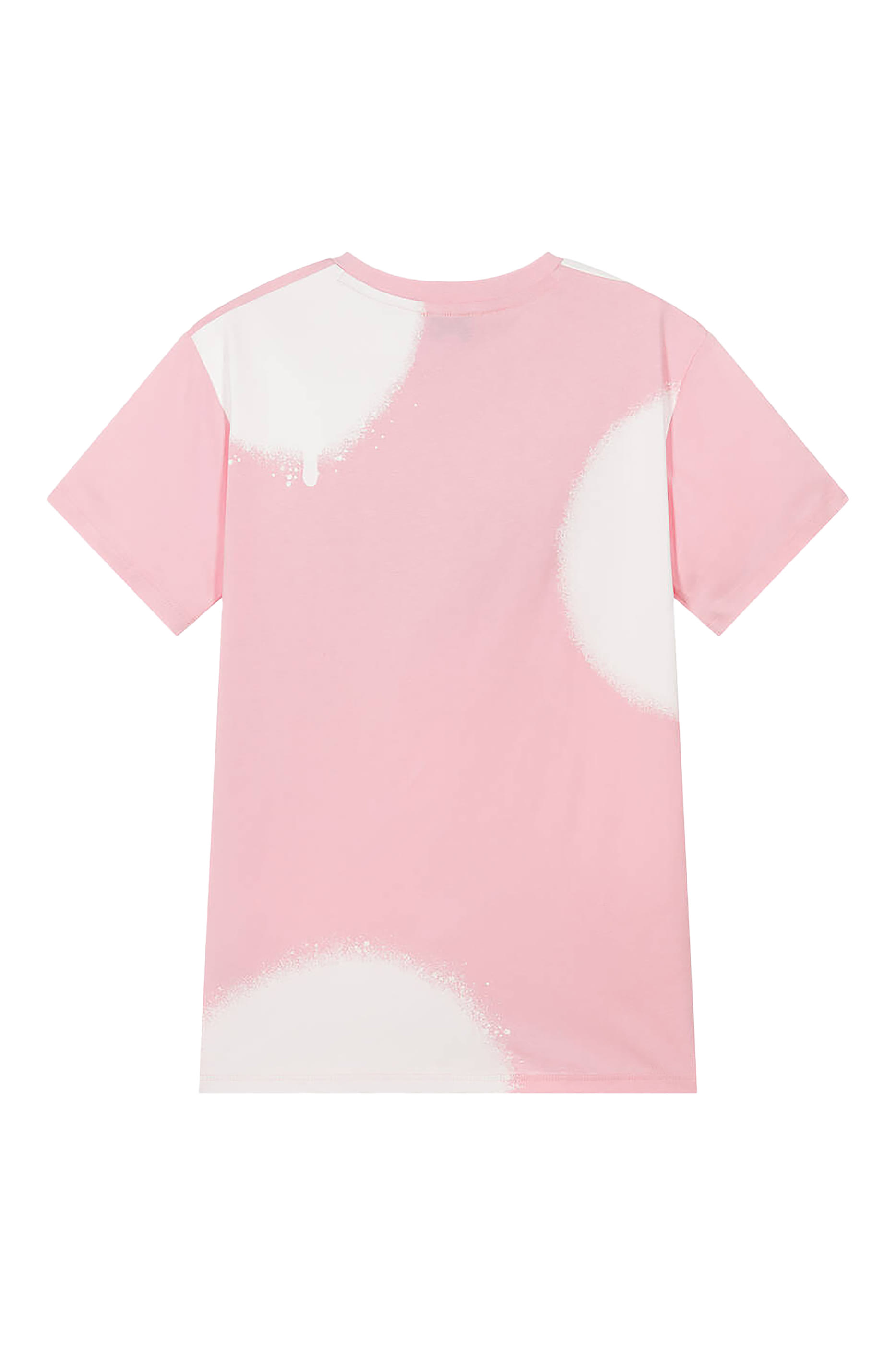 تيشيرت بطبعة نقاط بطلاء بخاخ للبنات