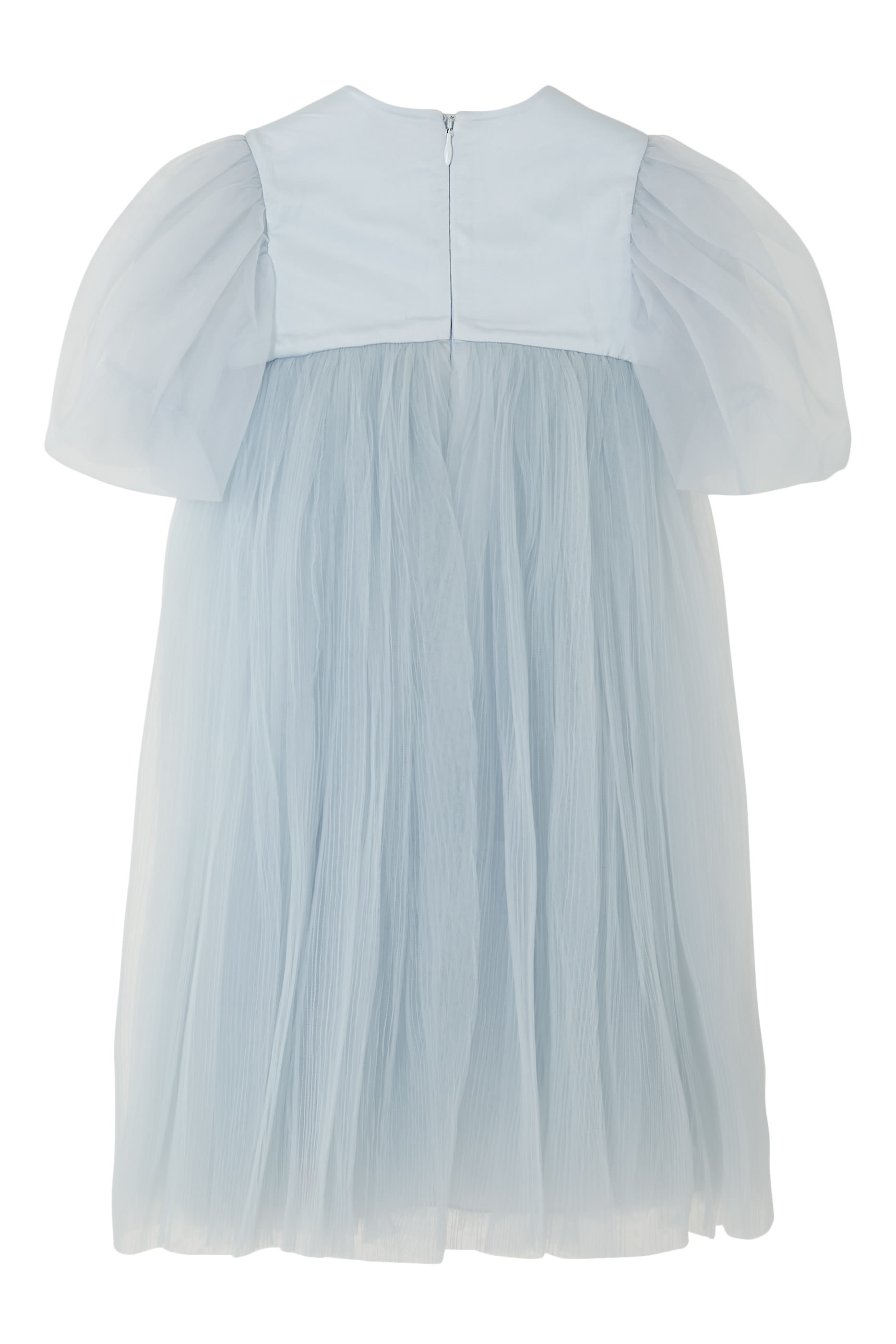 فستان تول مطرز للأطفال