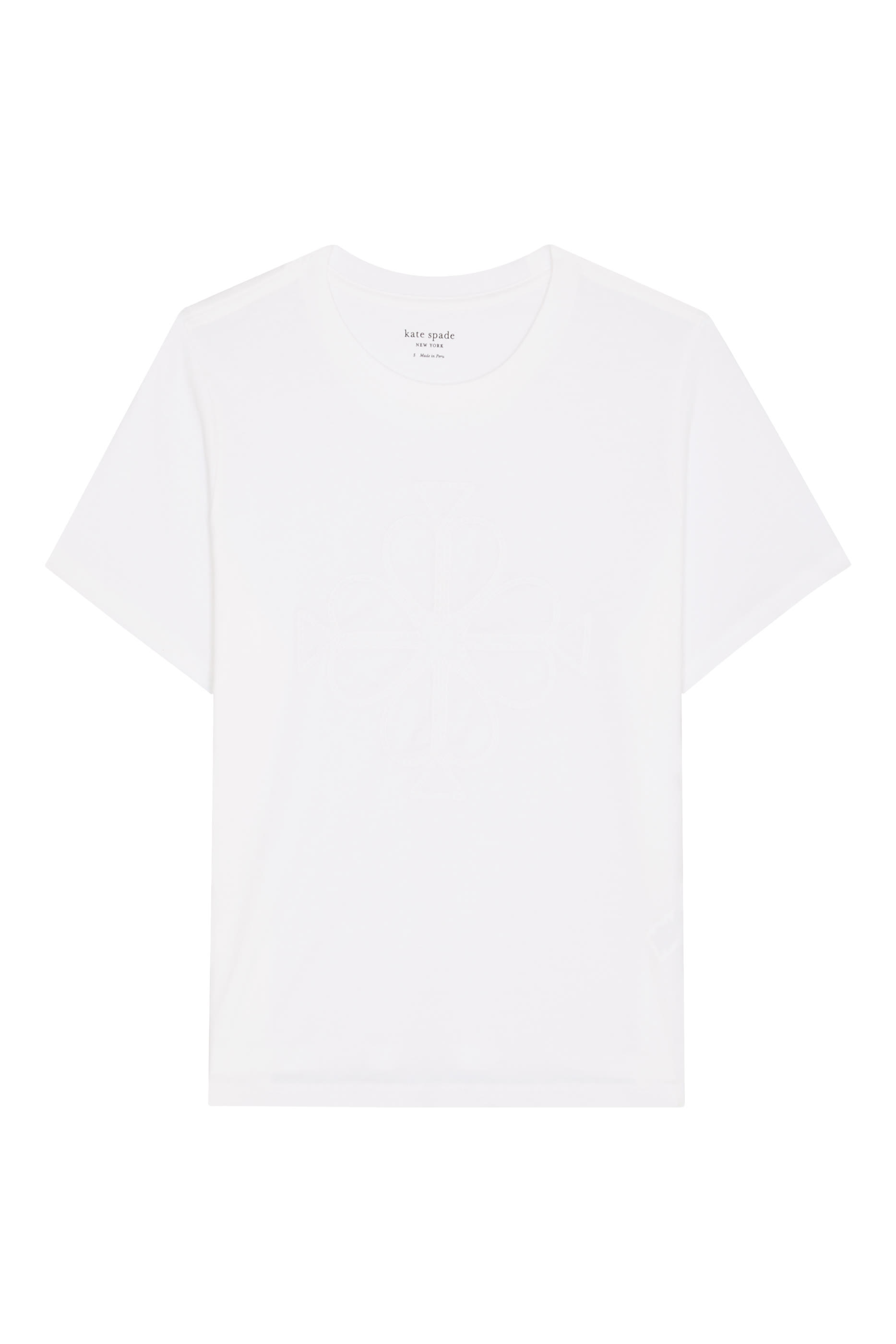 تيشيرت مطرز بقلوب بالشكل البستوني