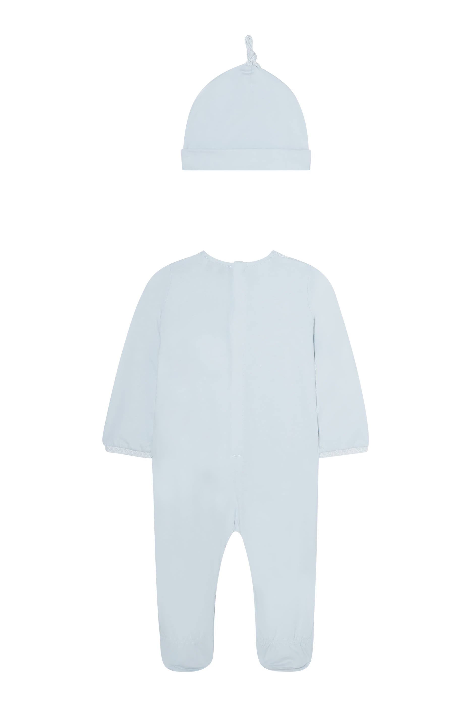 طقم جمبسوت بشعار الماركة للأطفال