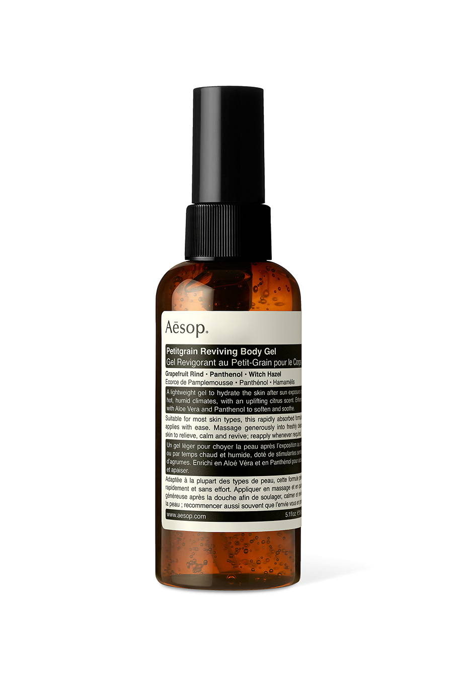 جل منعش للجسم بالبرتقال المر