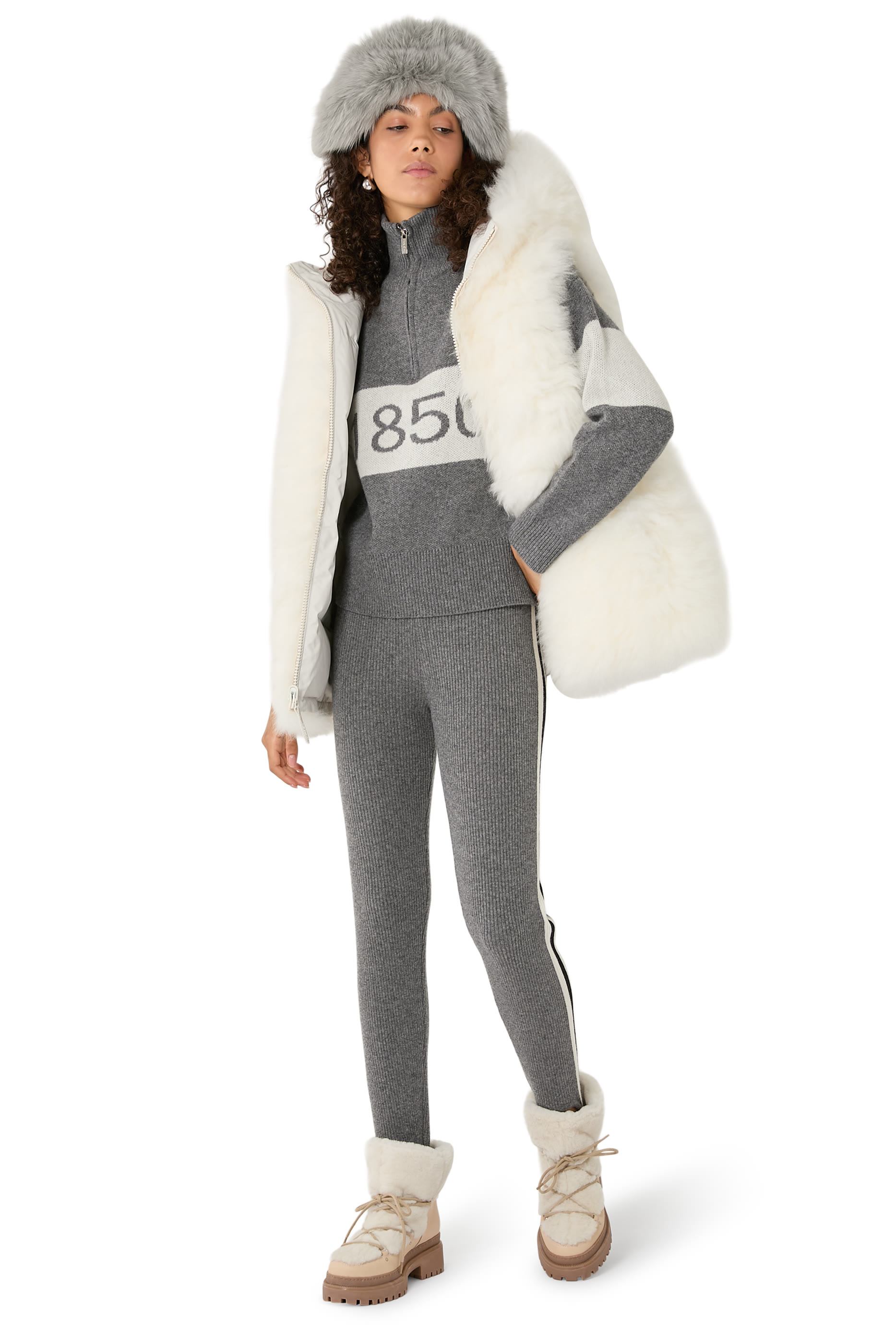 طوق رأس فرو الأرنب ريكس