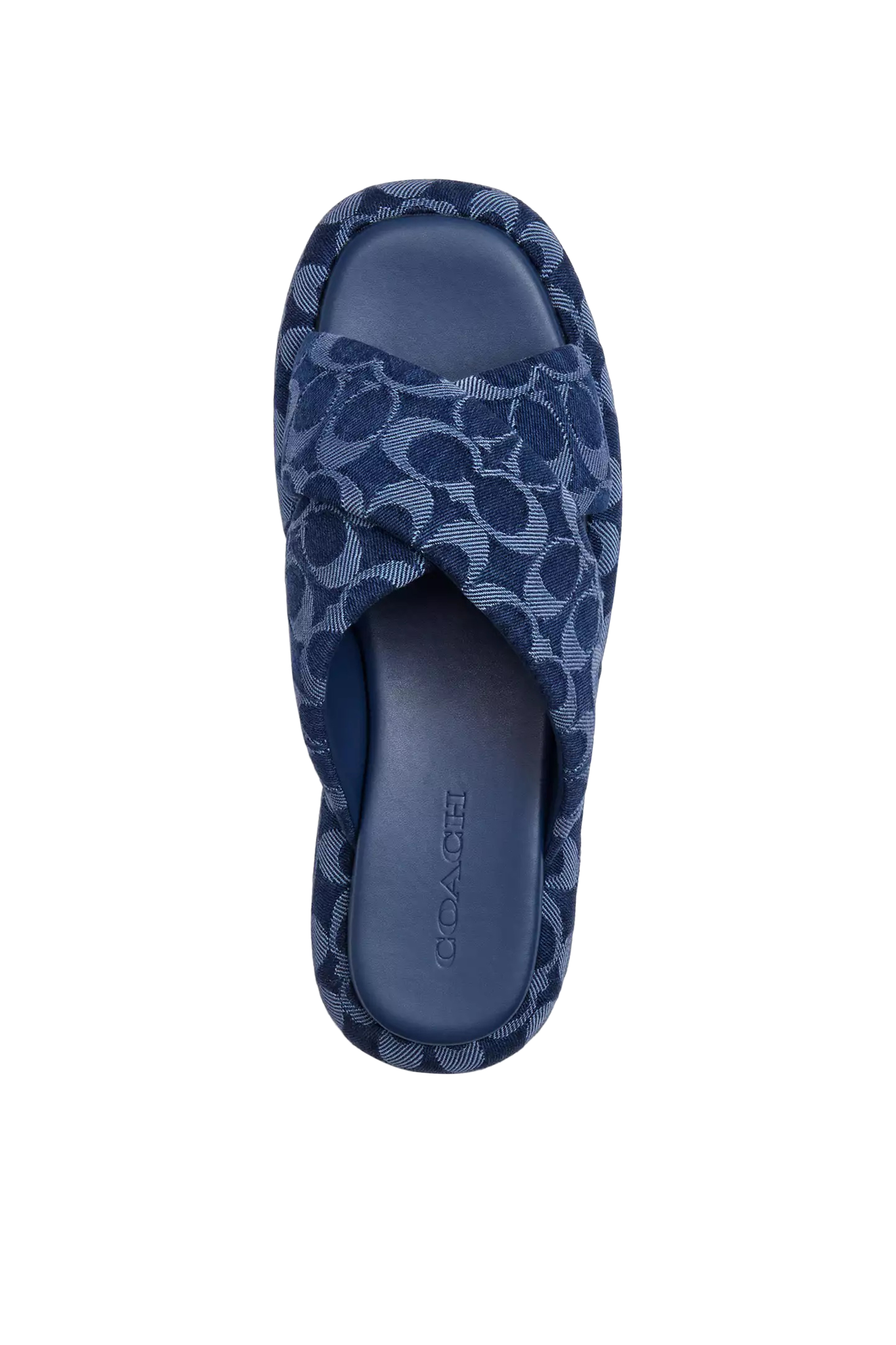 صندل بينيلوب مزين بنقشة حرف شعار الماركة