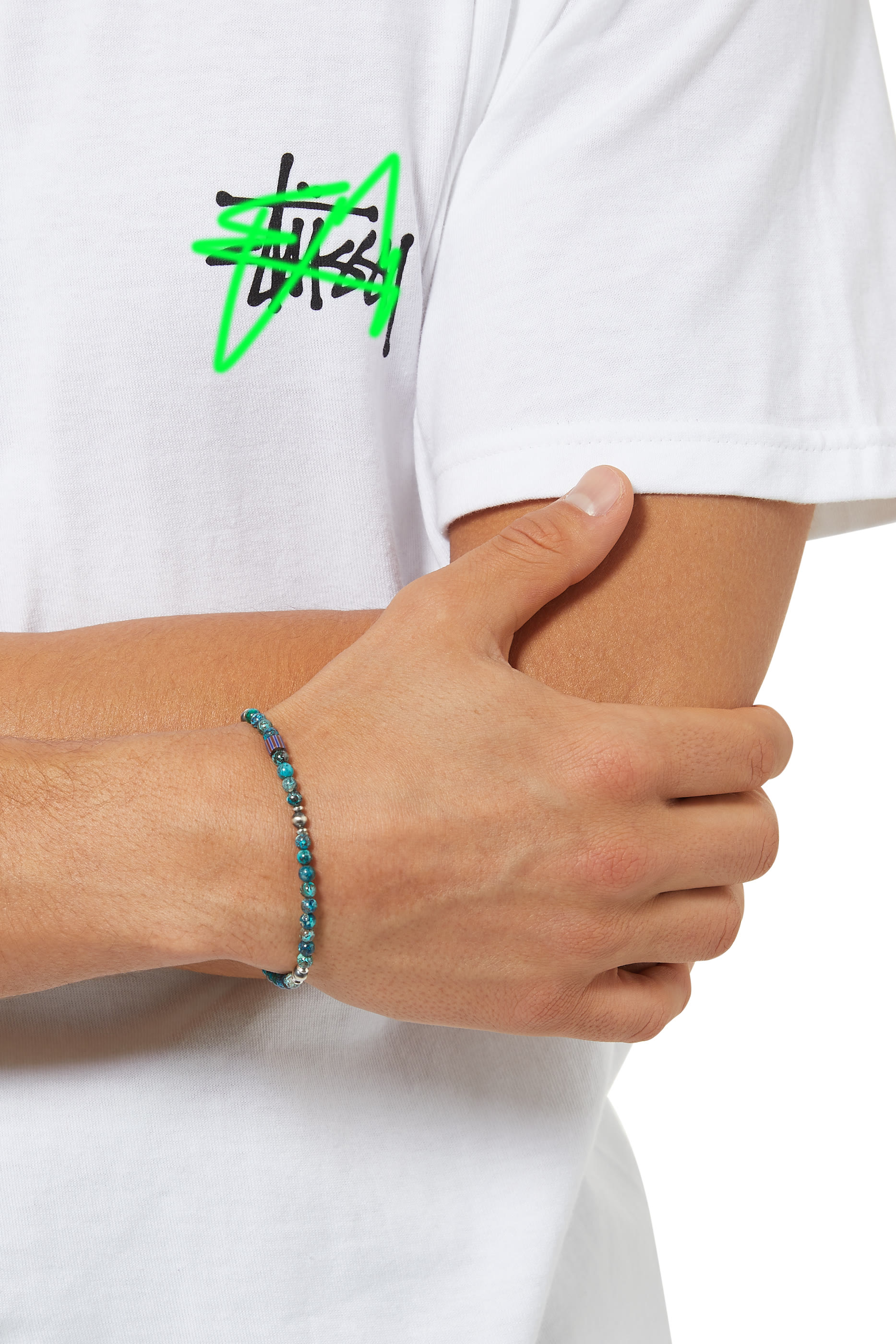 سوار مزين بخرز كريزوكولا