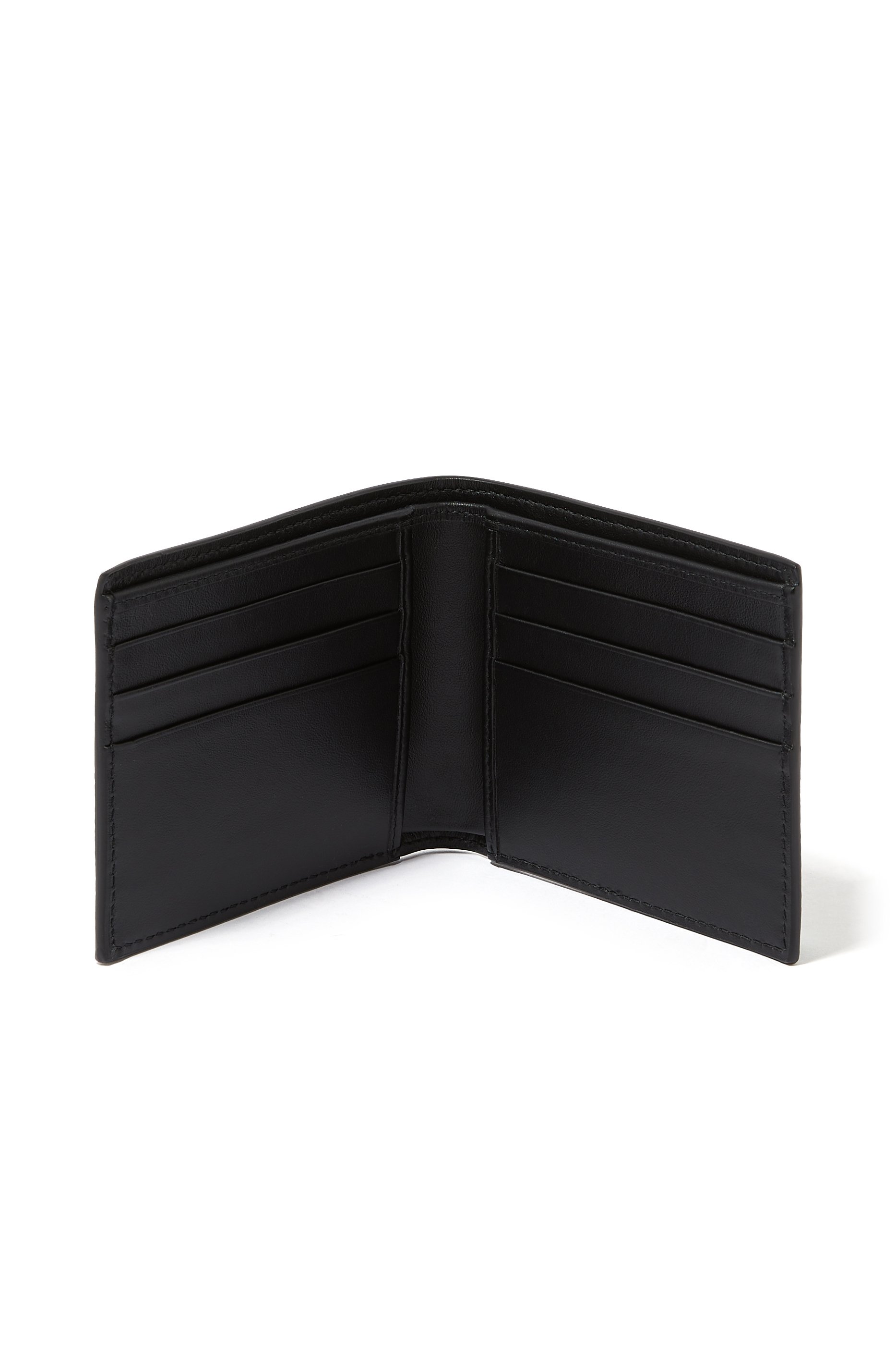 محفظة بست فتحات للبطاقات جلد بنقشة باناما