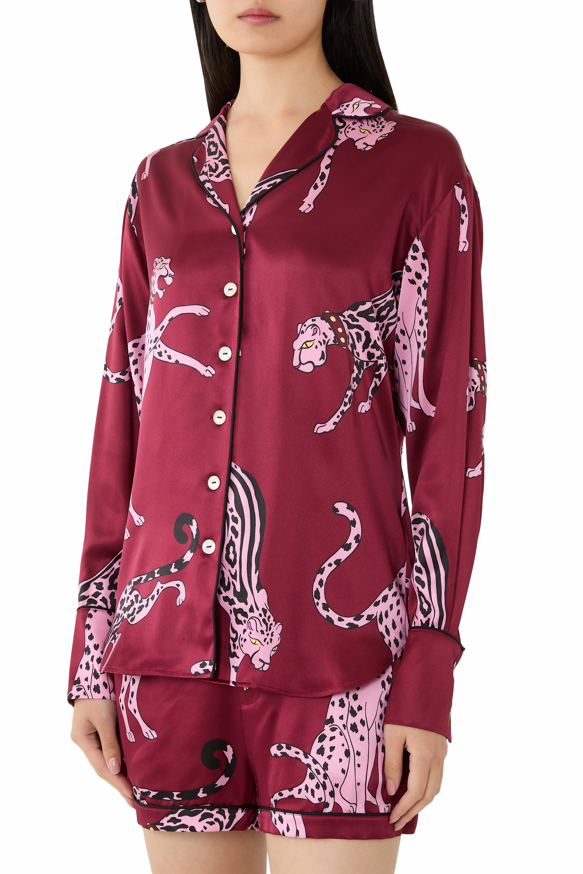 Alba Cherie Leopard Pyjamas