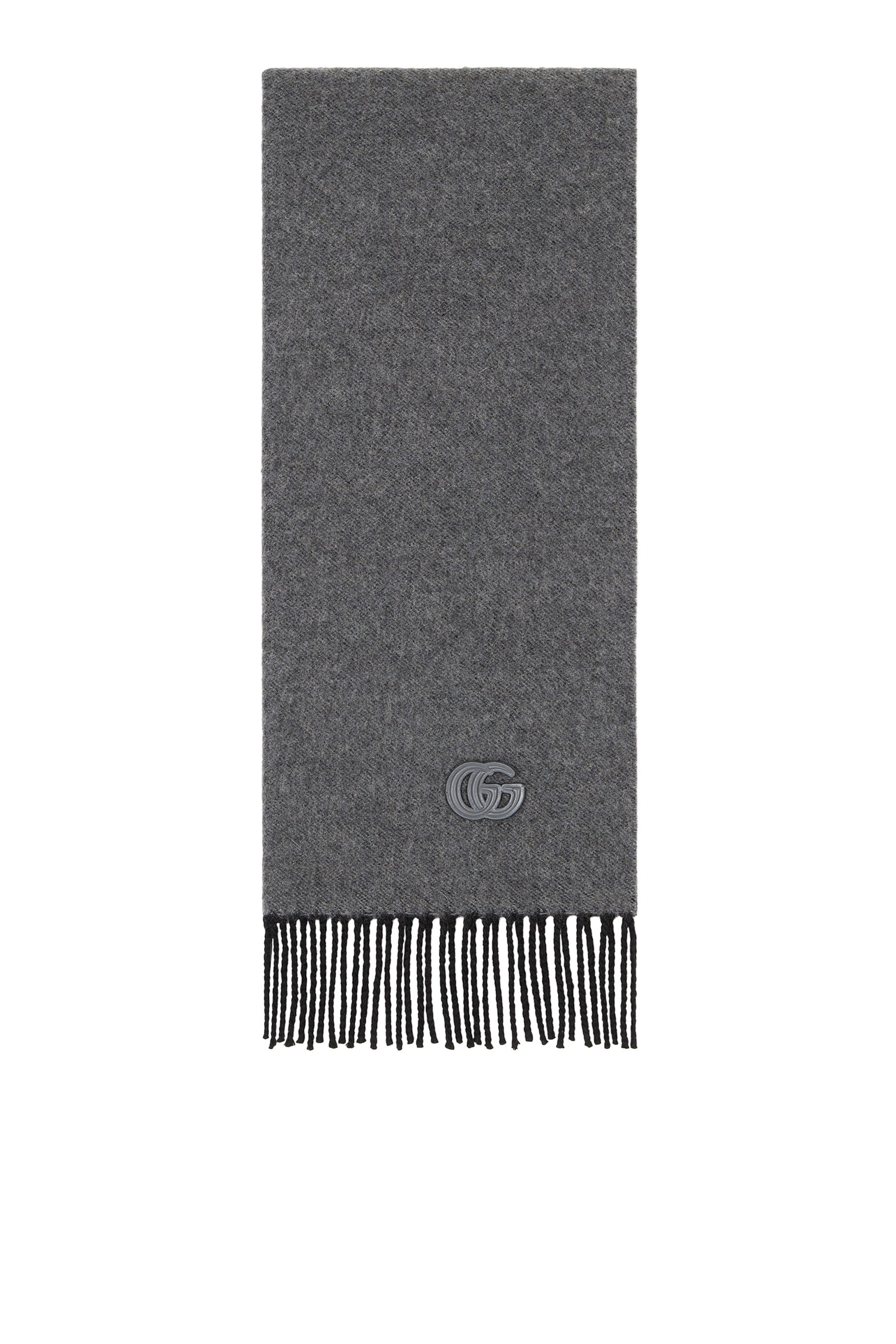 Cashmere Scarf With Patch