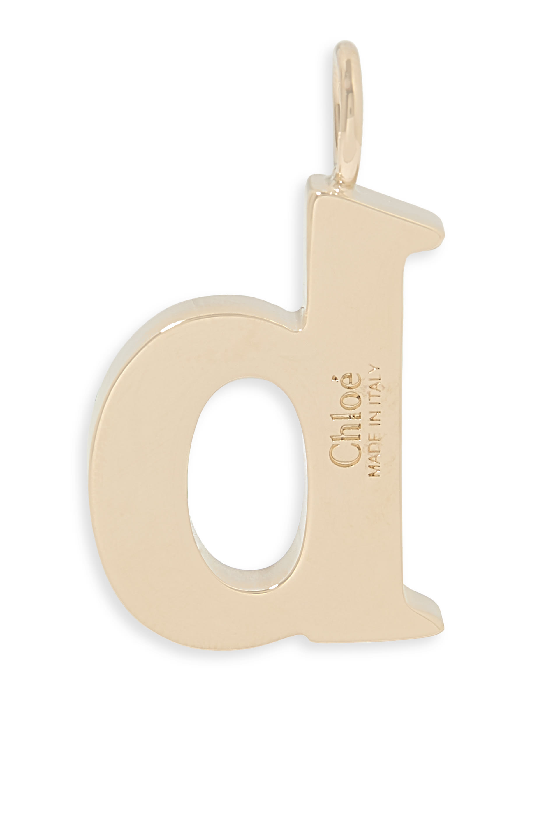 حلية بتصميم حرف b، نحاس