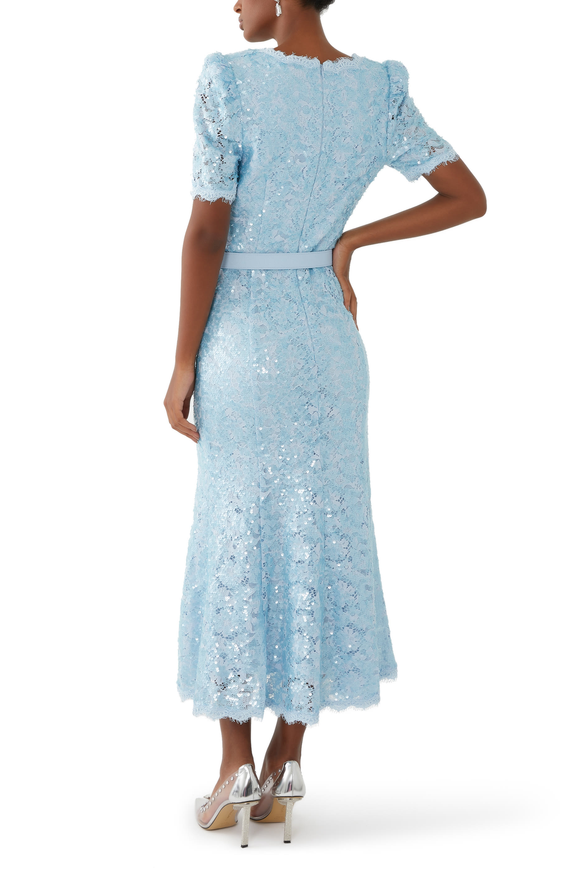 فستان ليلى  إكس نيكي هيلتون متوسط الطول