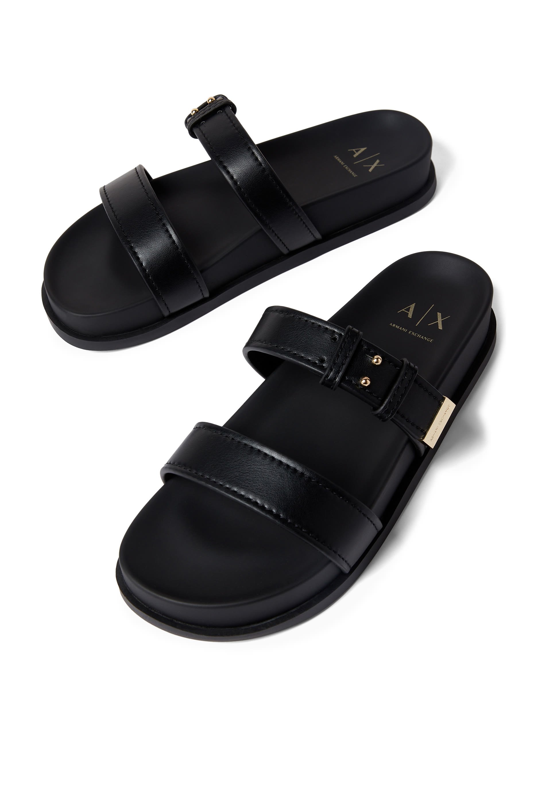 Febe AX Logo Flat Sandals