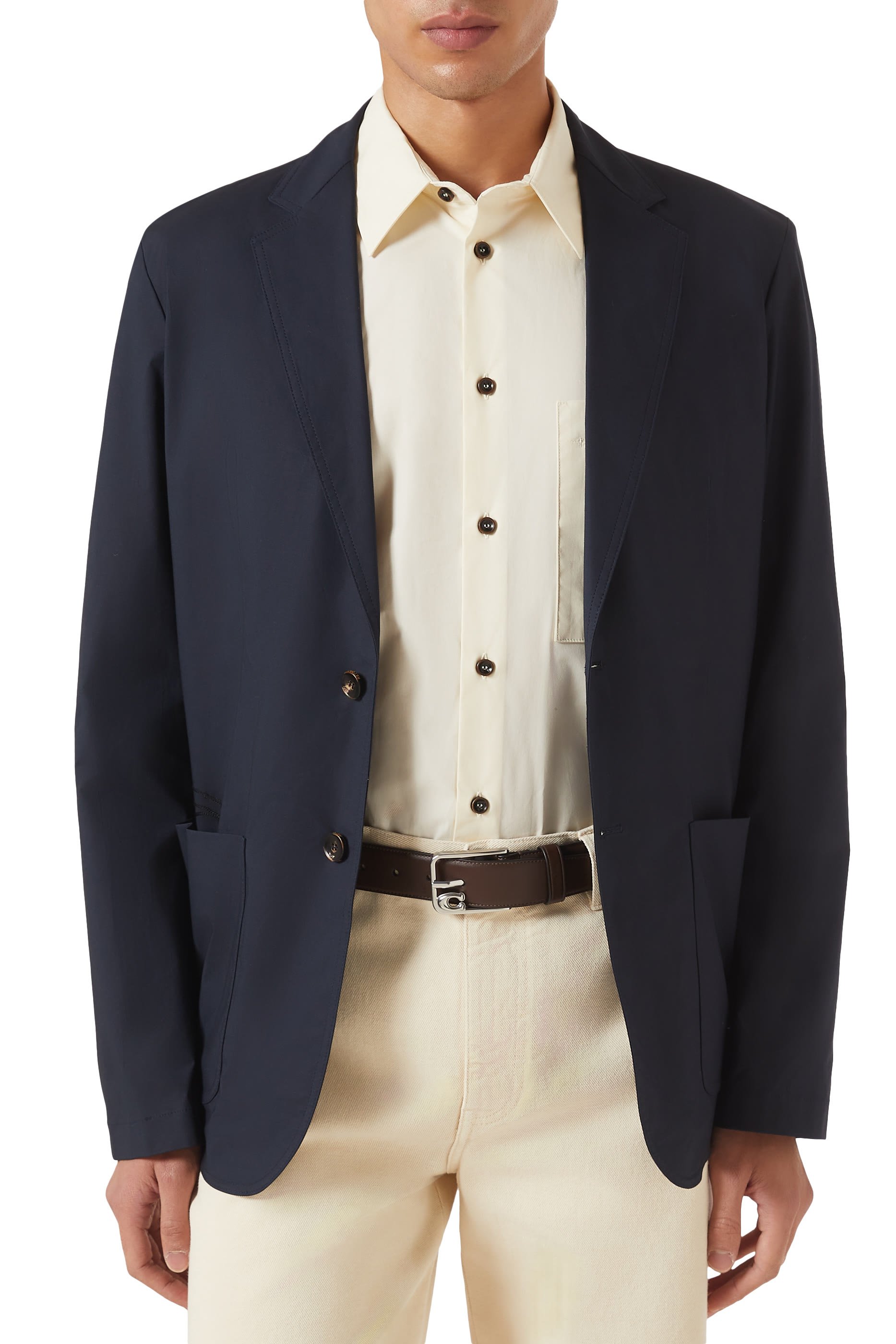 حزام هارنيس بإبزيم بشعار الماركة