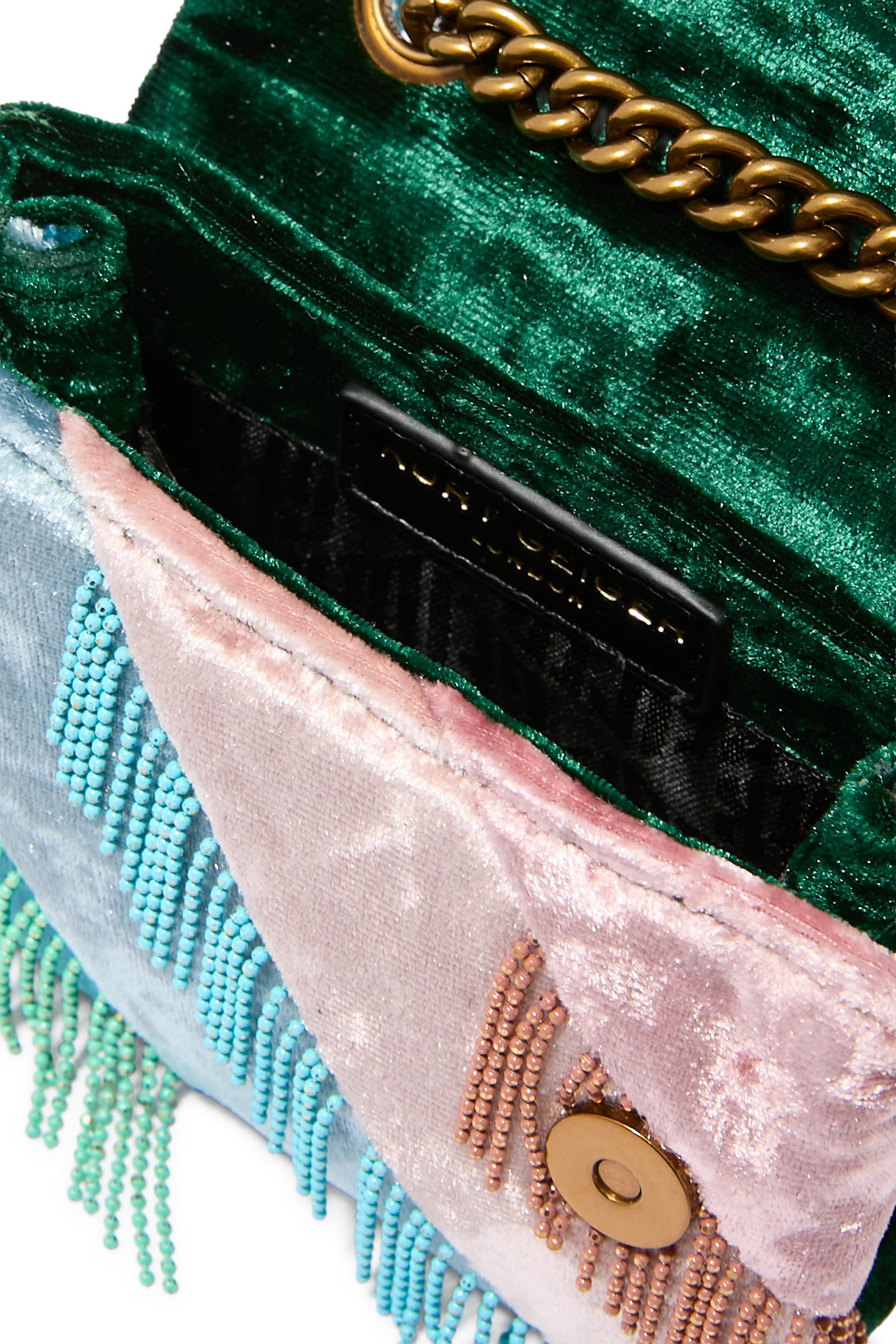 حقيبة كنسينغتون صغيرة بشرابات