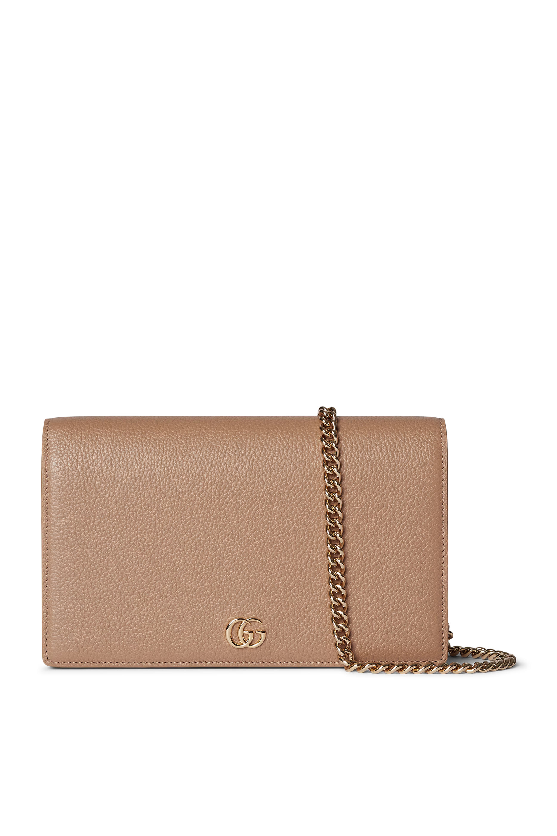 حقيبة مارمونت صغيرة بسلسلة وشعار حرفي الماركة