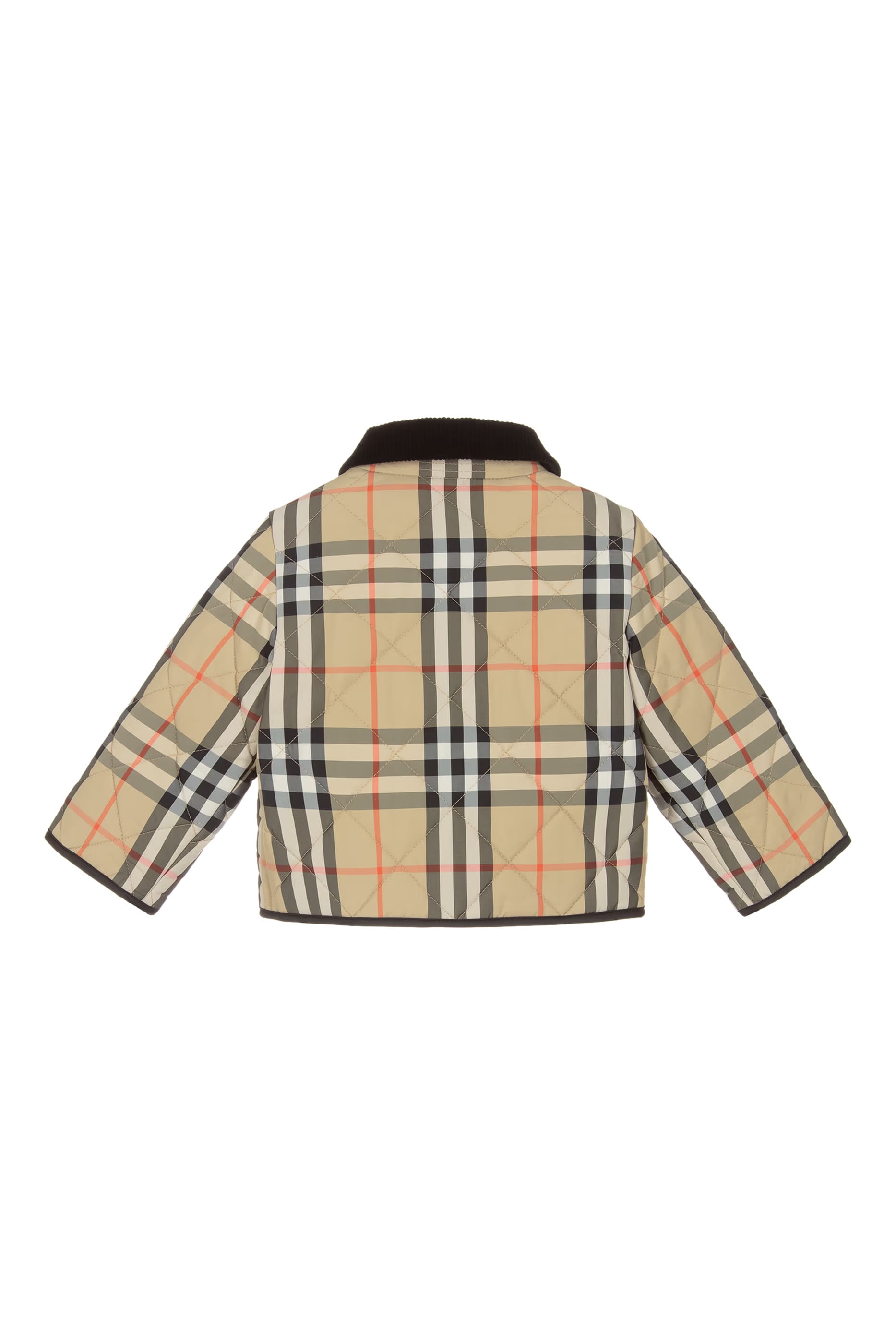 جاكيت بارن مبطن بنقشة مربعات للأطفال