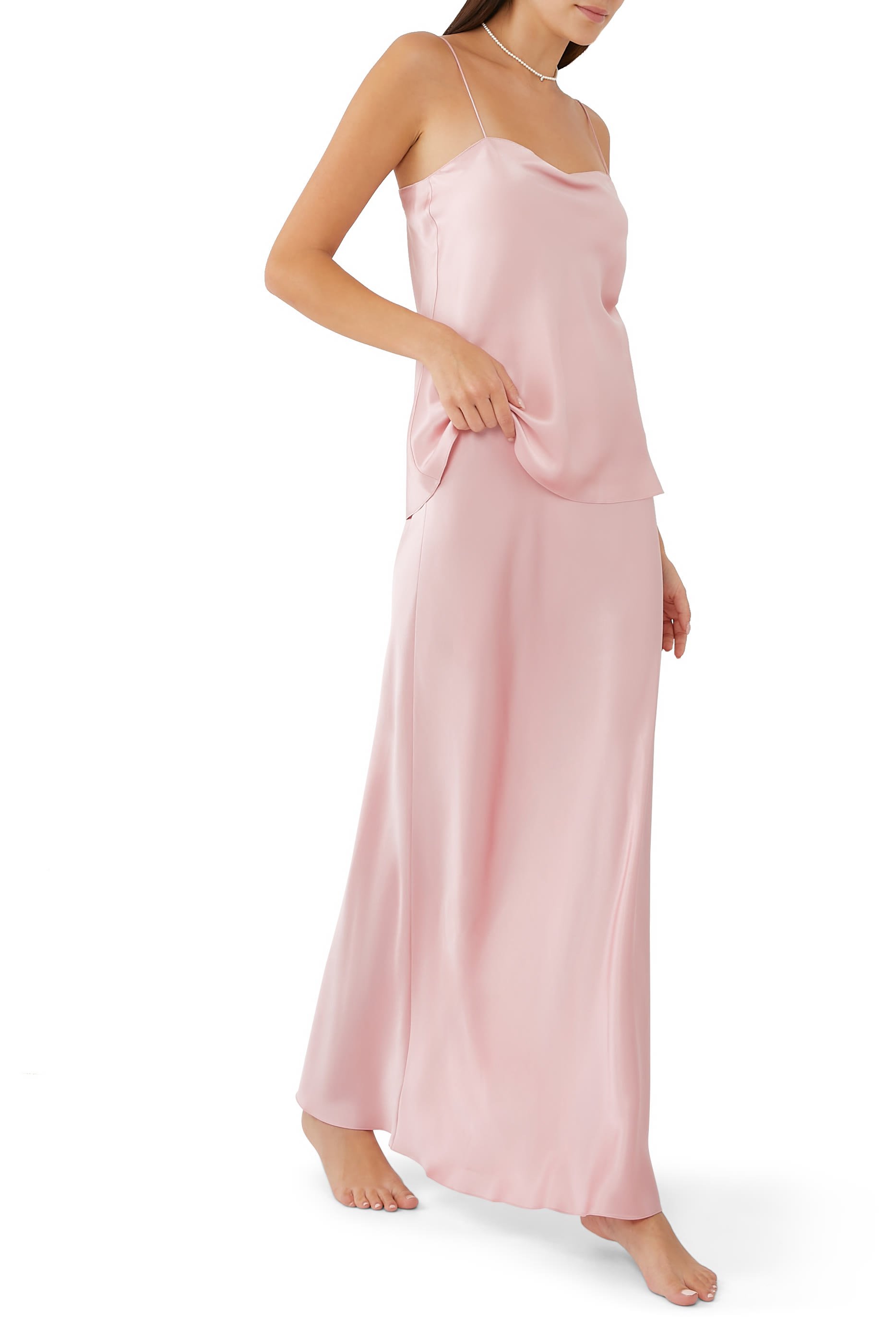 بلوزة كاميسول هانا حرير ستان