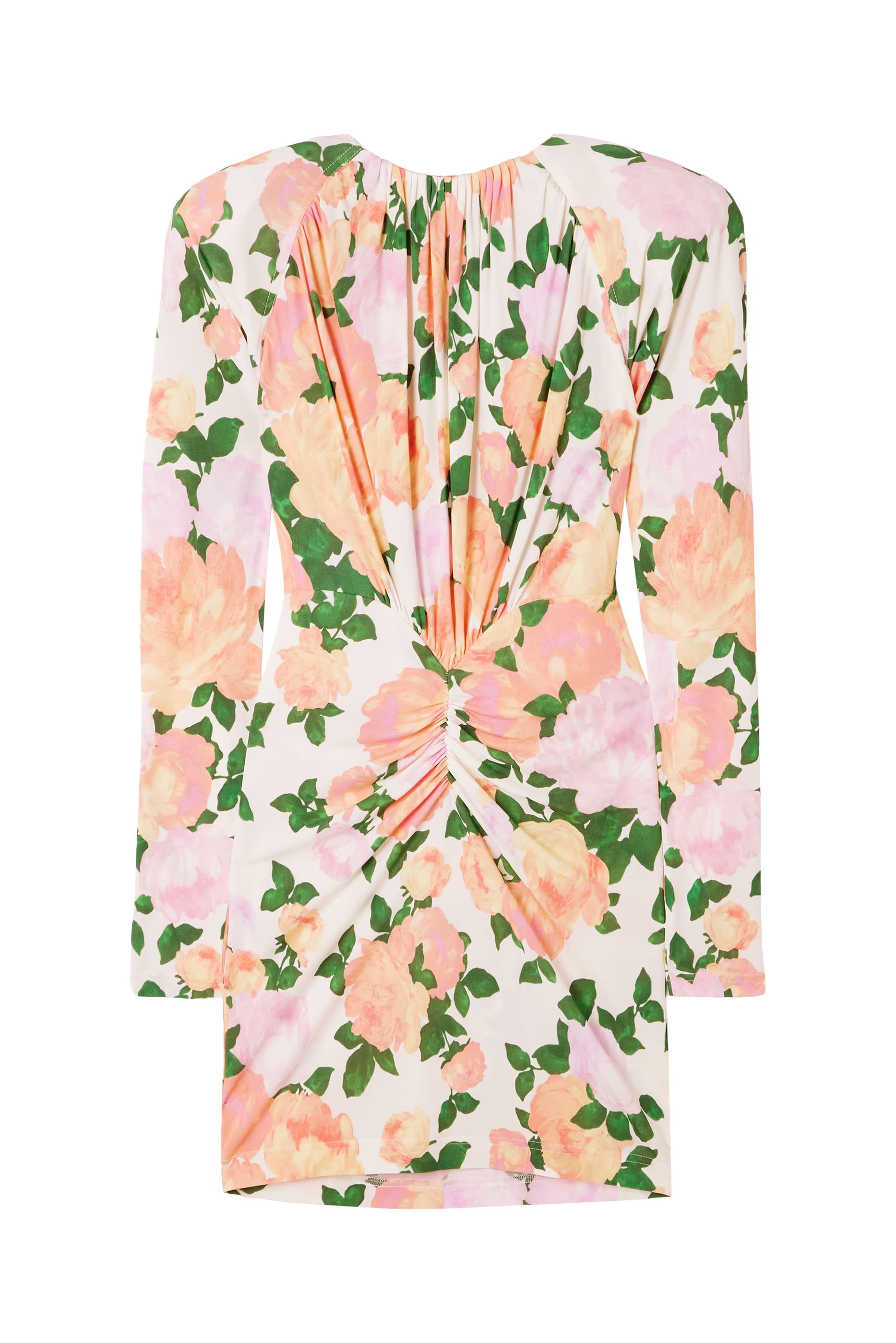 فستان قصير كريب جيرسيه