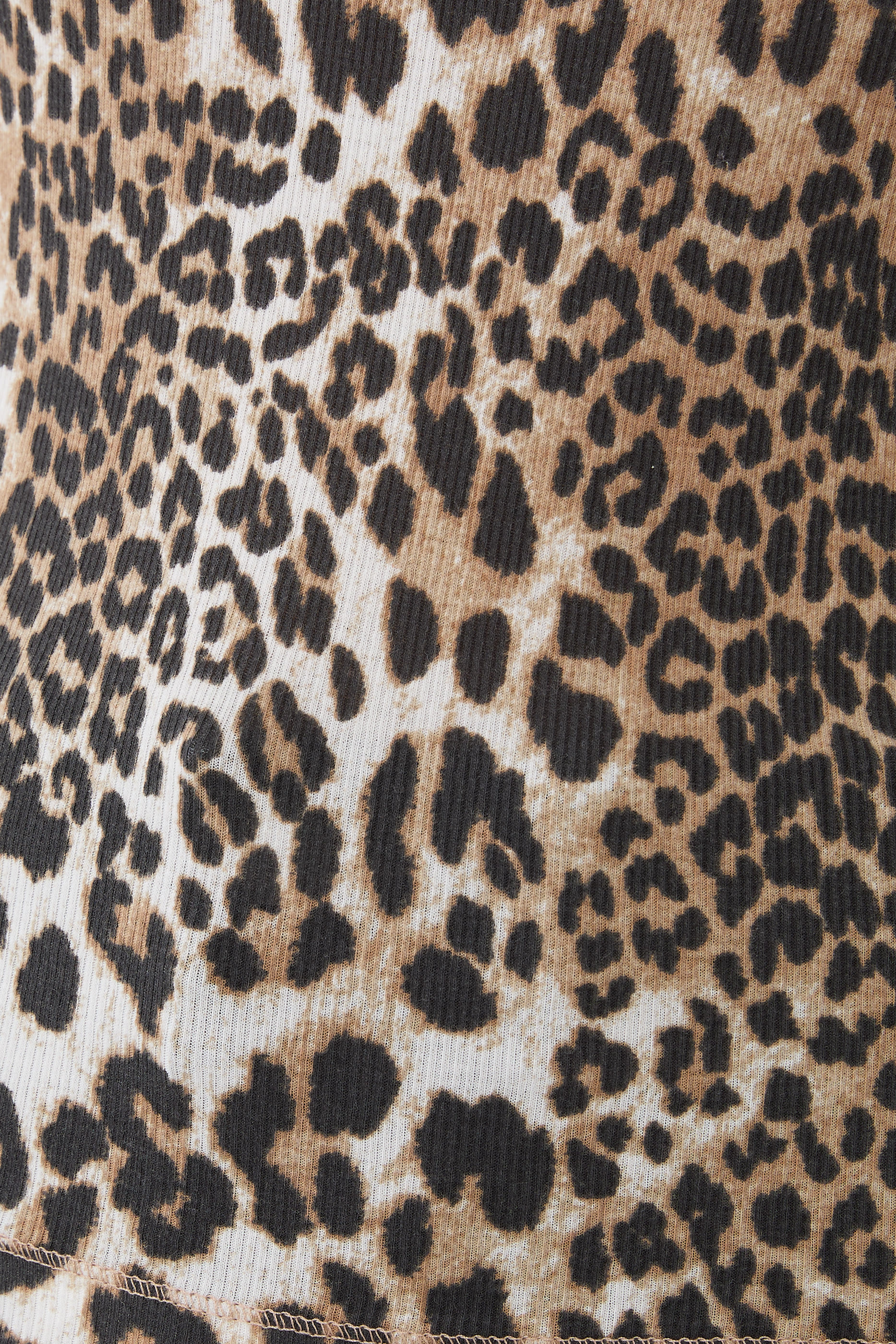 بلوزة مضلع بلا أكمام قطن ناعم 