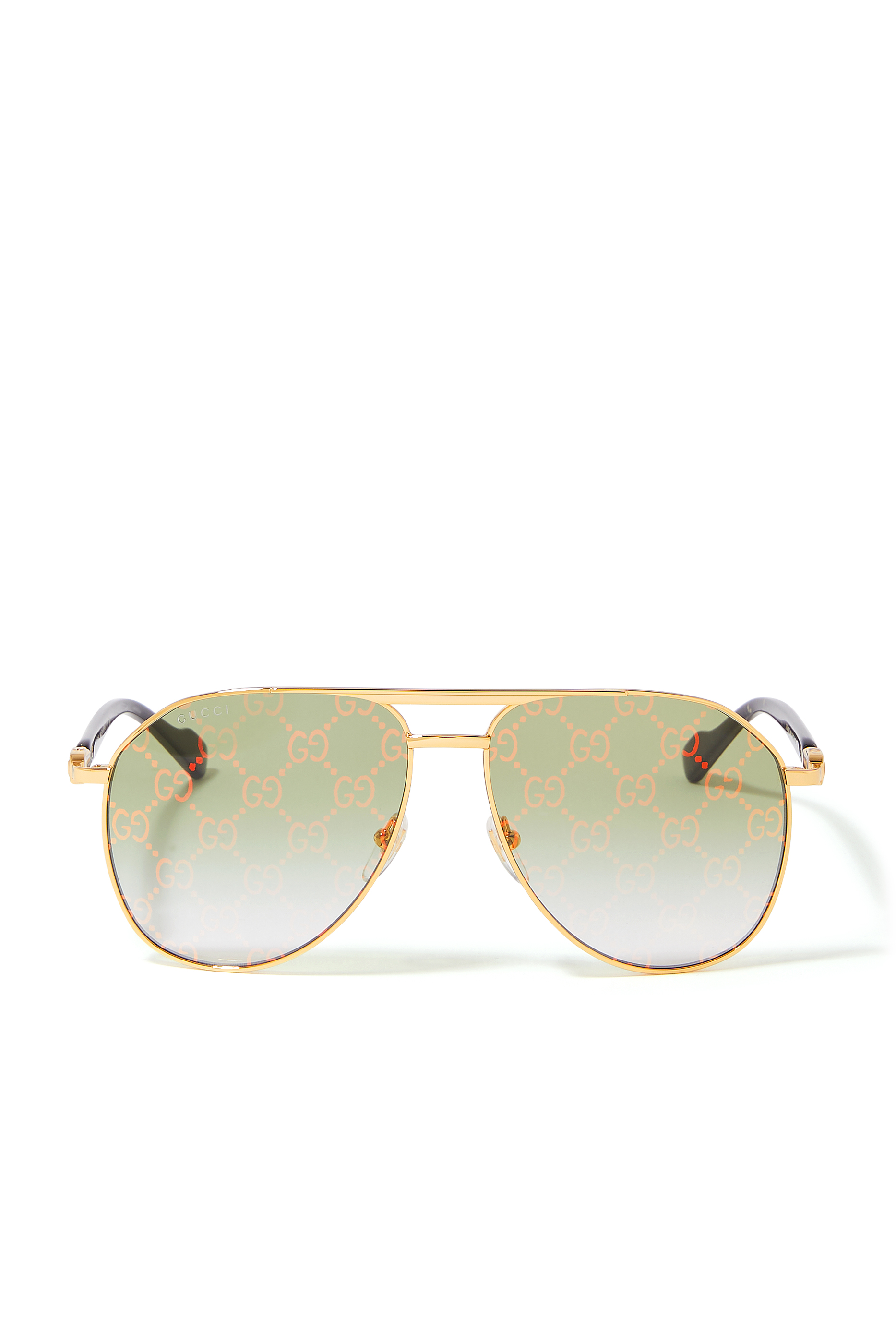 نظارة شمسية بإطار أفياتور معدن