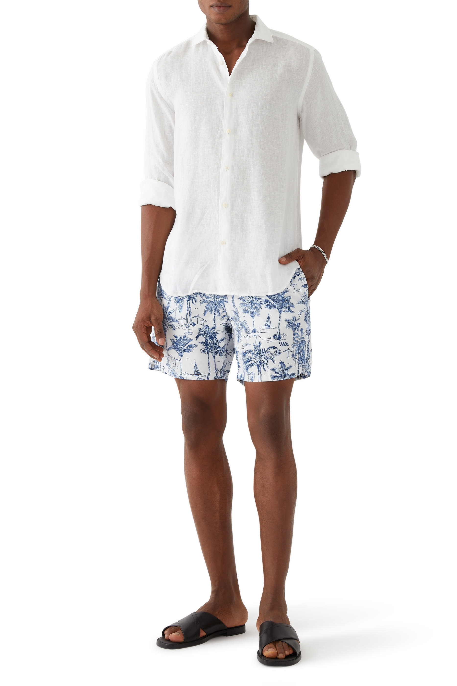 شورت سباحة بطبعة جوستافيا توال دي جوي