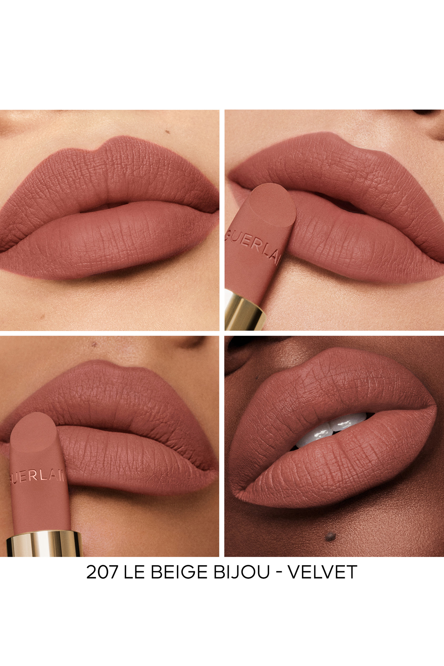 عبوة إعادة ملء أحمر شفاه روج جي فائق العناية بالشفاه