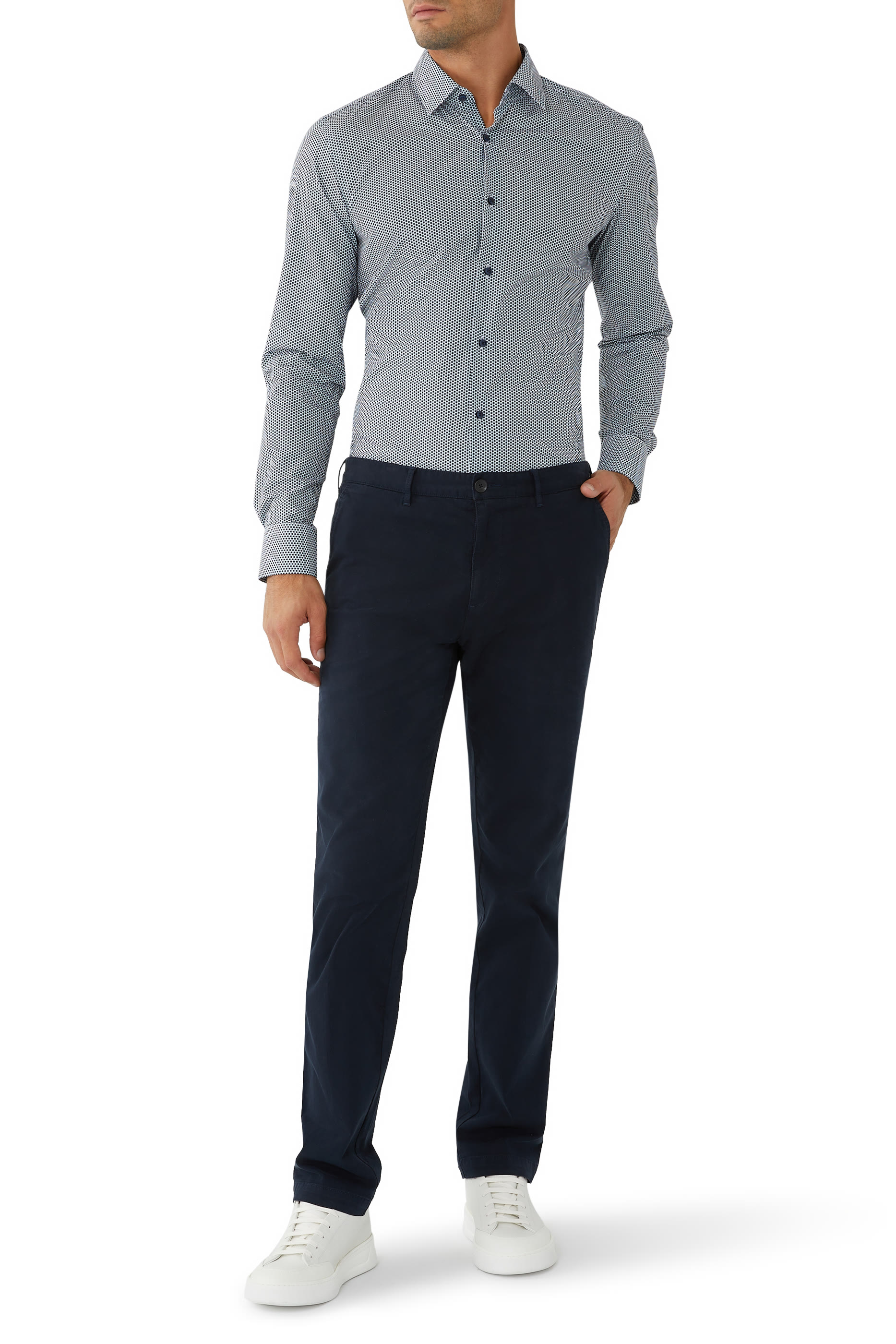 قميص هانك بأكمام طويلة