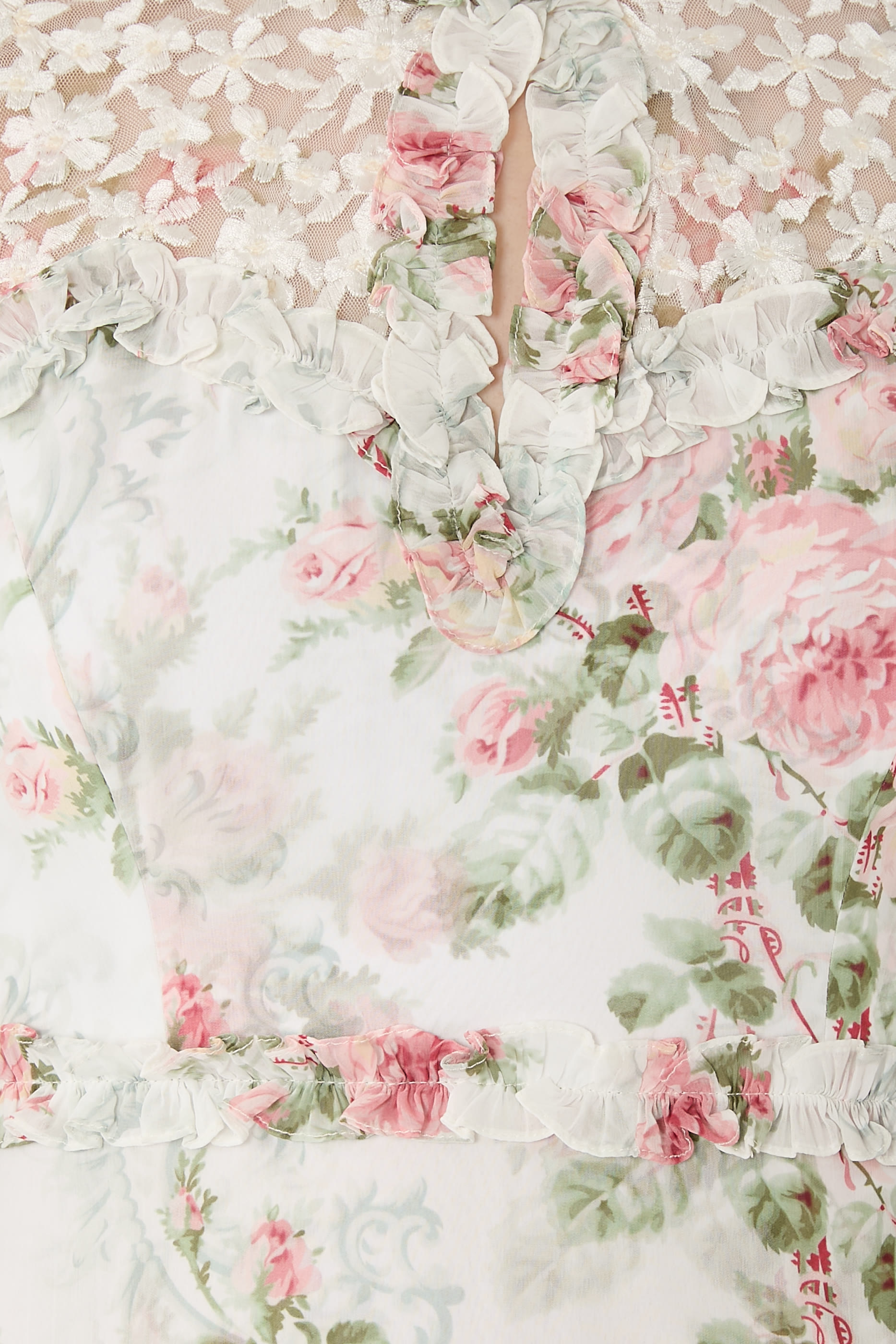 فستان سهرة مدام روز كارلا بطول الكاحل شيفون