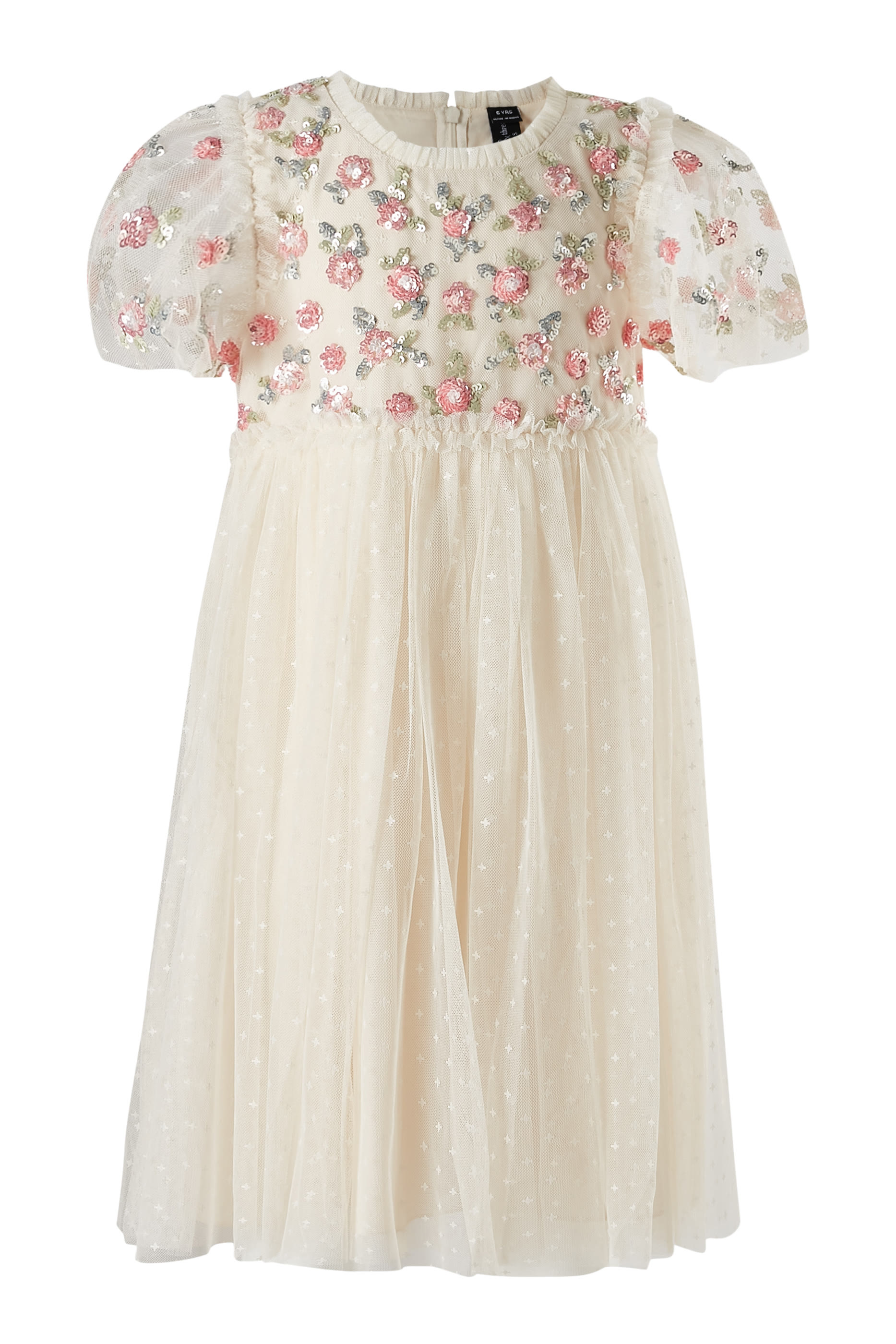 فستان شيمر ديستي بصدرية للأطفال