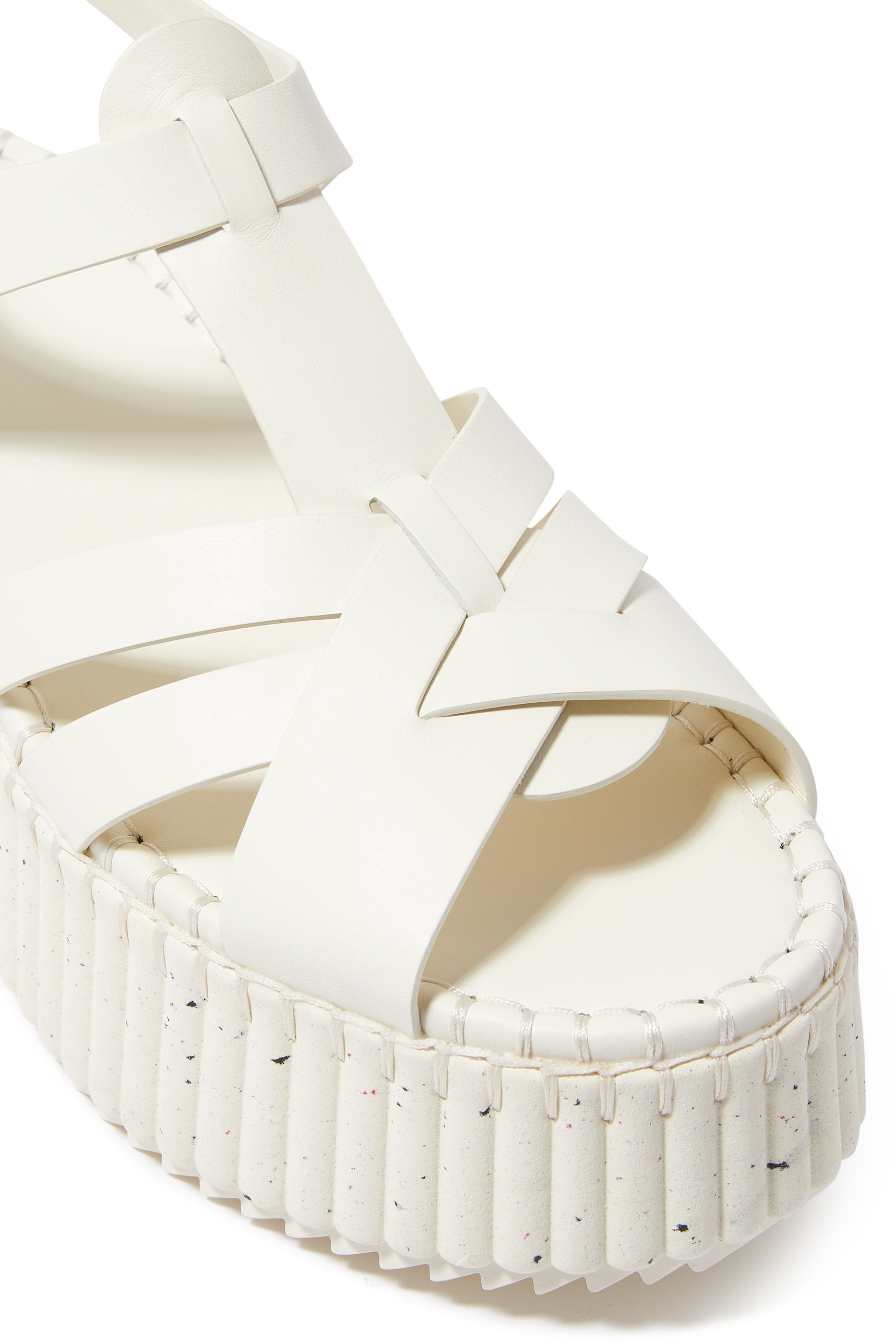 صندل بكعب ويدج