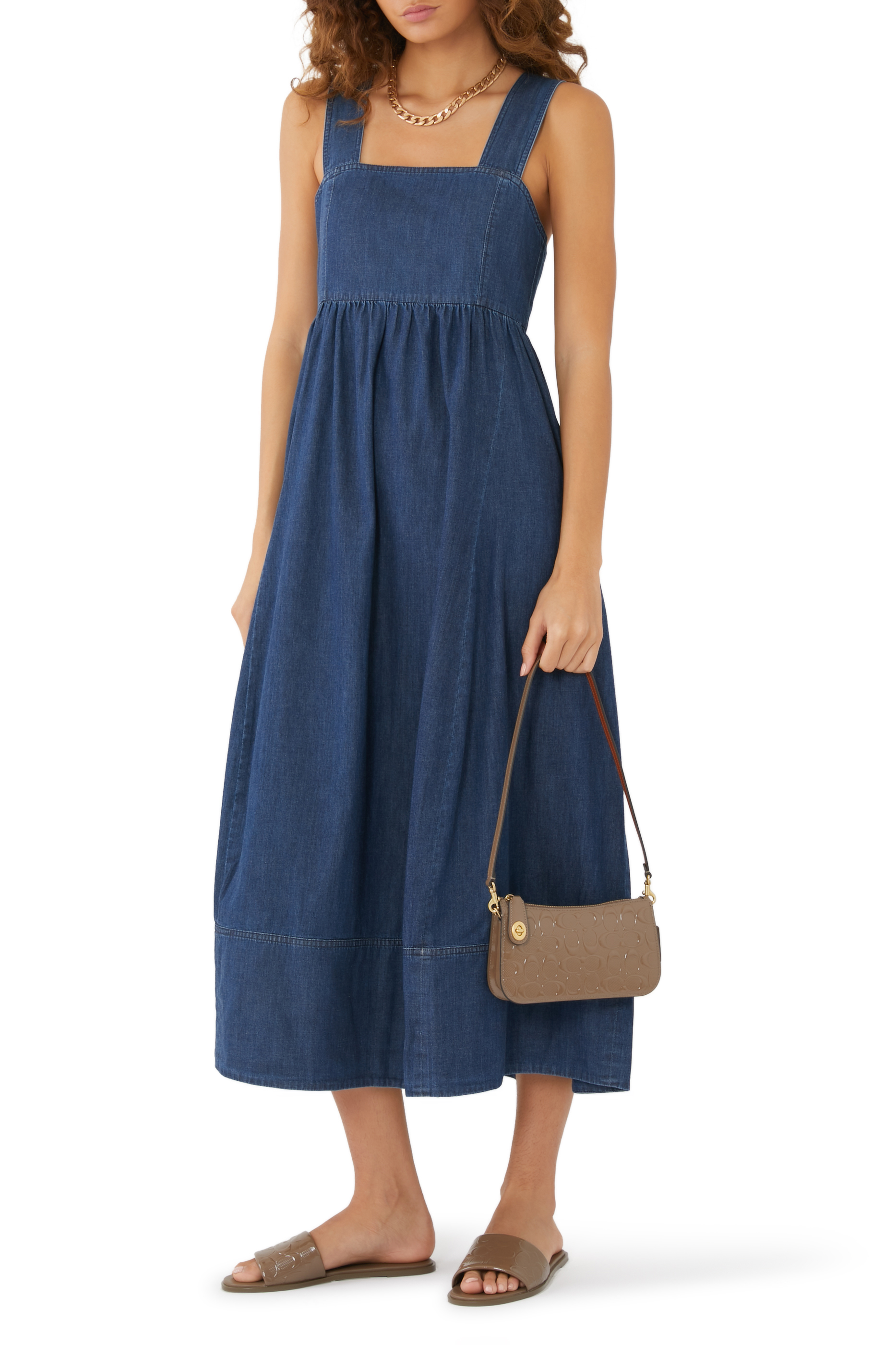 صندل هولي جلد بشعار الماركة