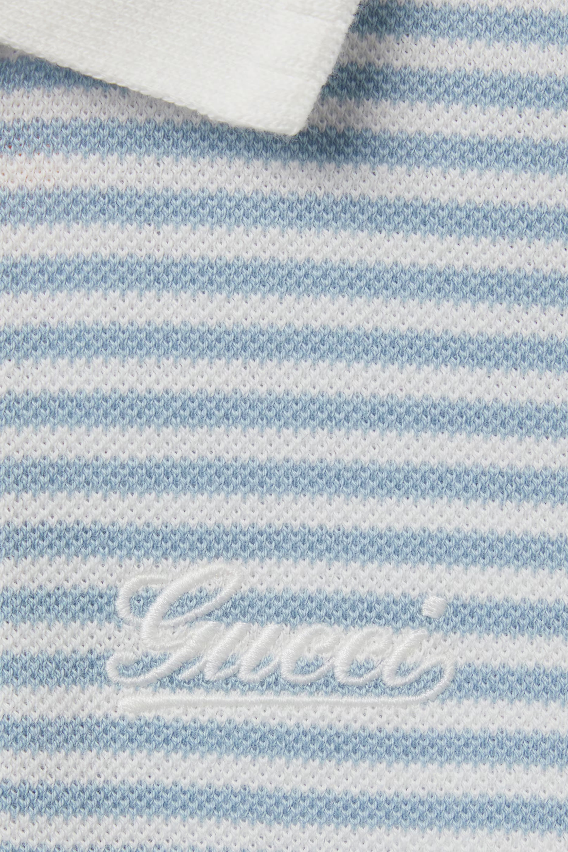 قميص بولو بتطريزات قطن للأطفال