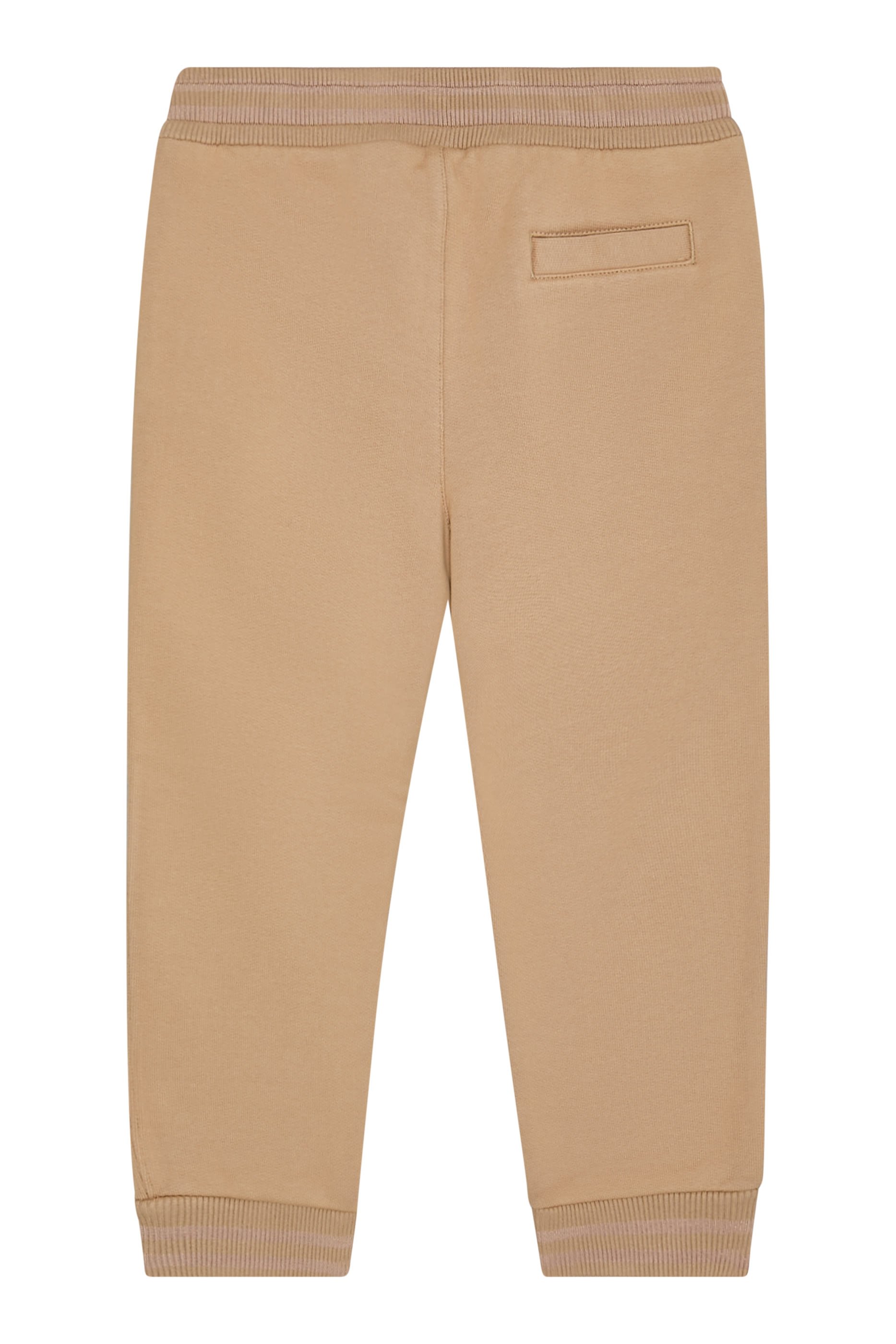 بنطال برقعة شعار الماركة مستوحاة من دروع الفروسية صوف للأطفال