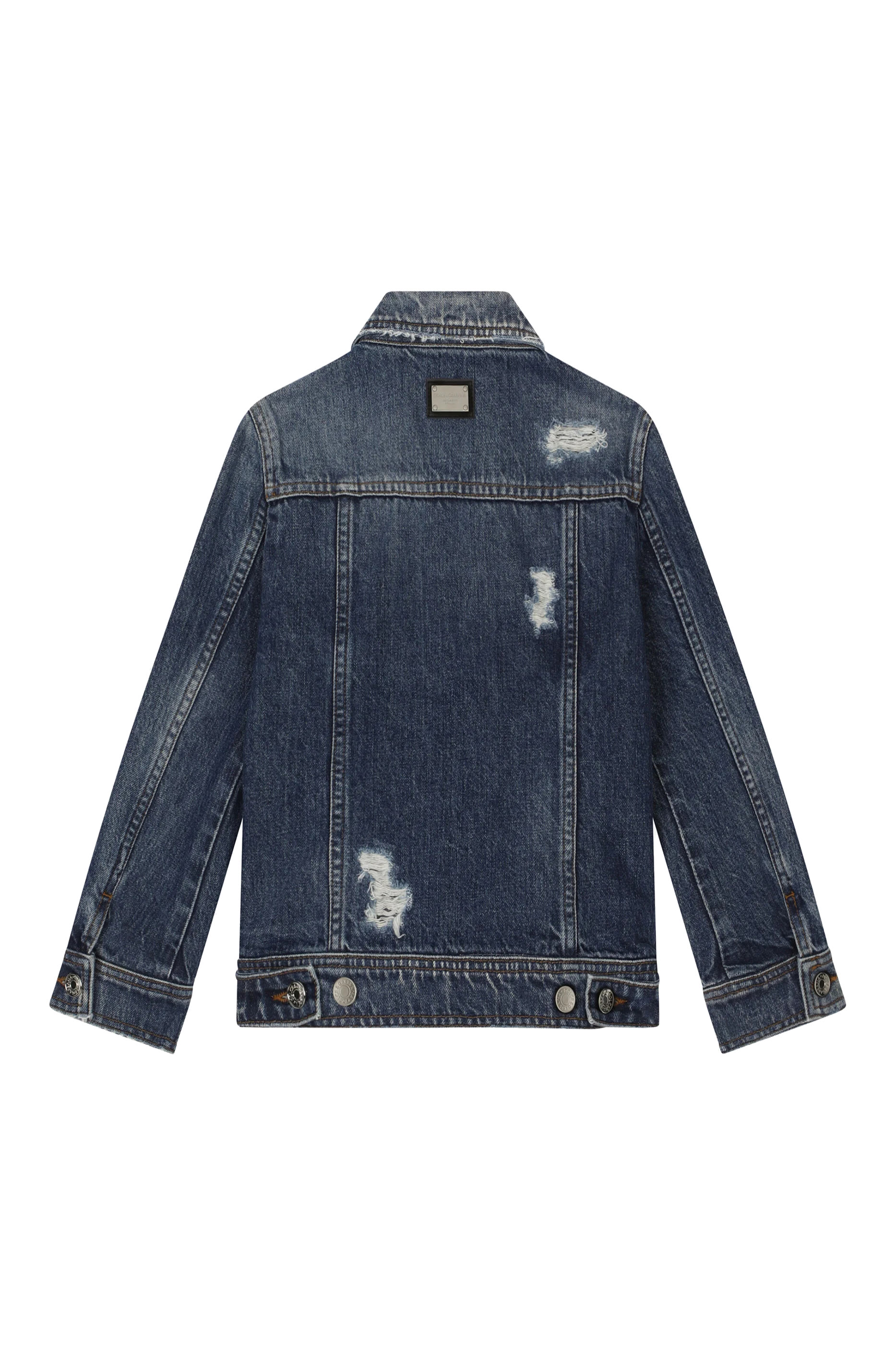 جاكيت للأطفال دنيم باهت