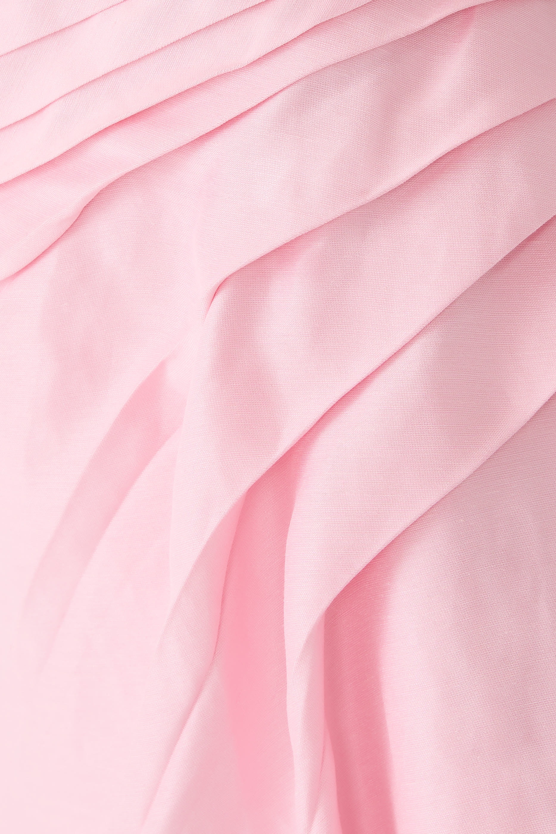 فستان كادنس متوسط الطول بكشكش