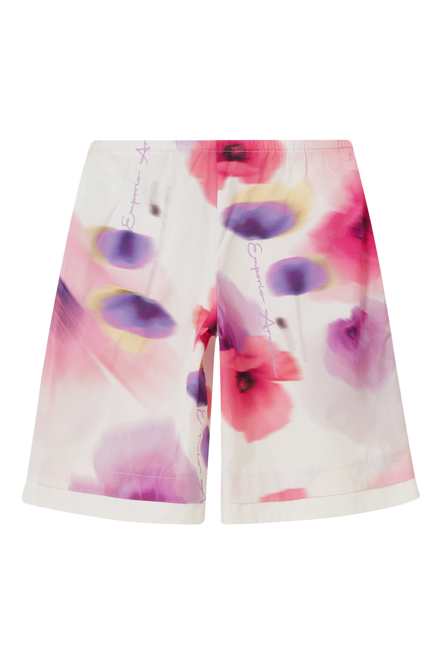 شورت بنقشة شعار الماركة للأطفال