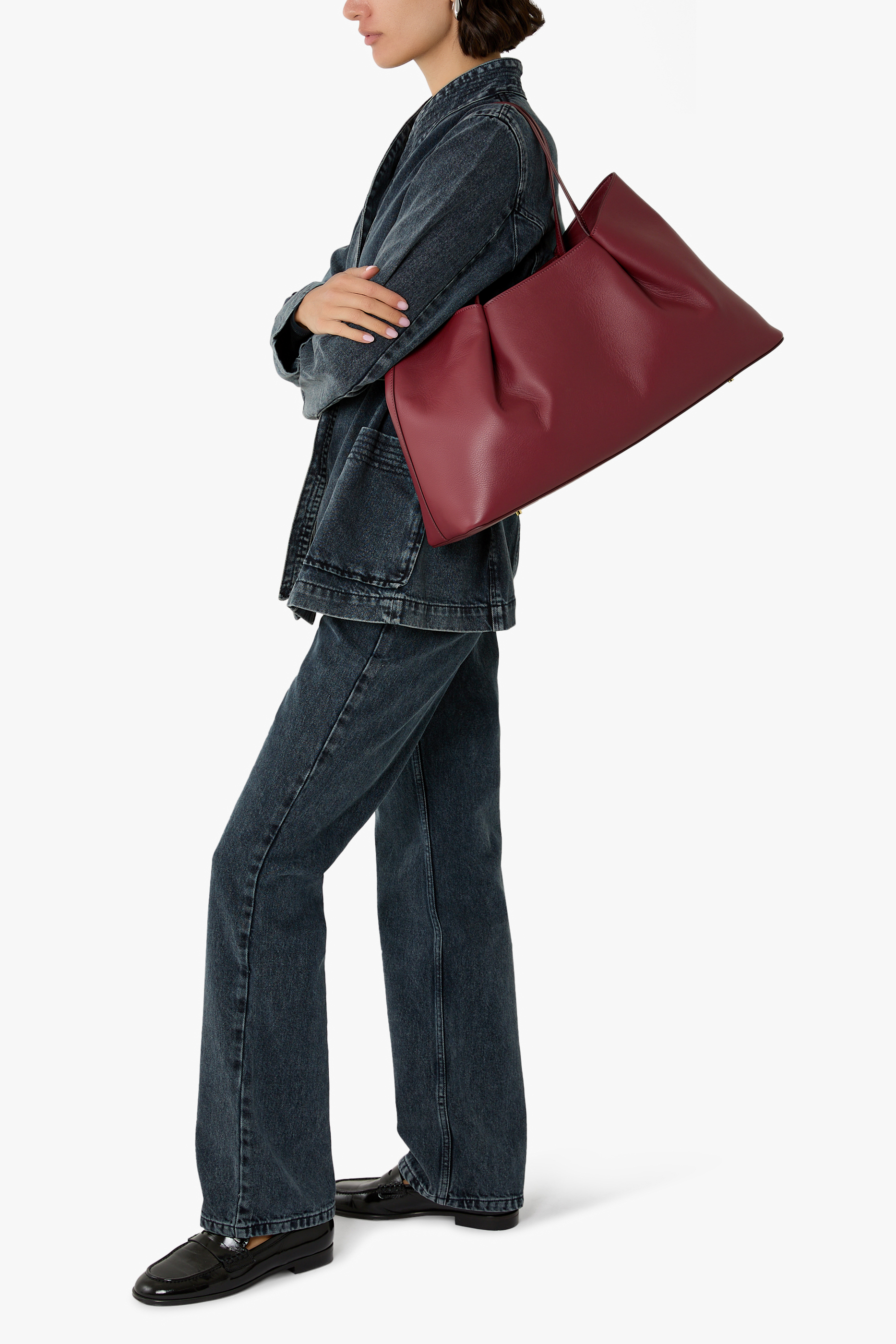 حقيبة يد ديمبل جلد