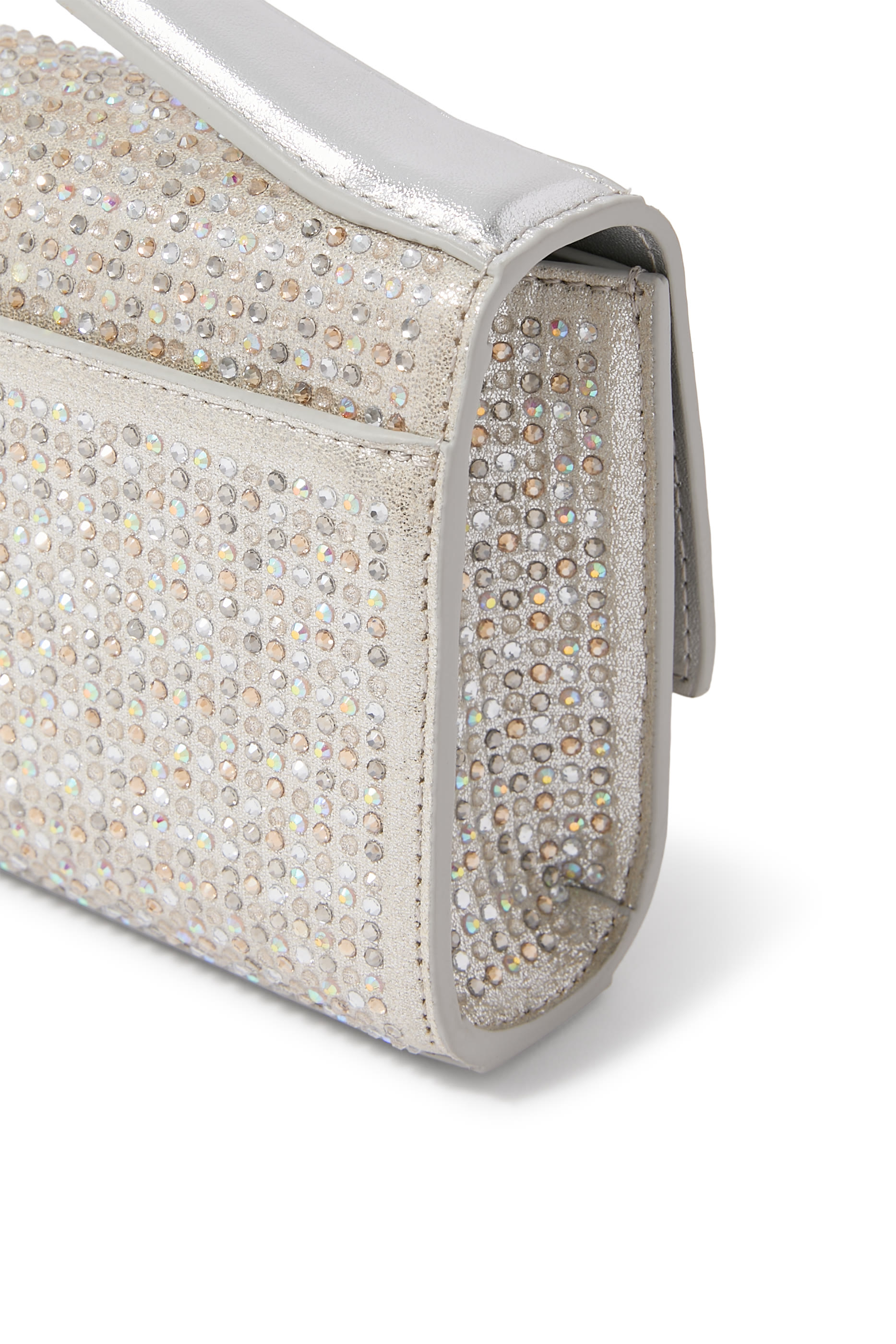 حقيبة بوند بتصميم مستطيل بيد علوية