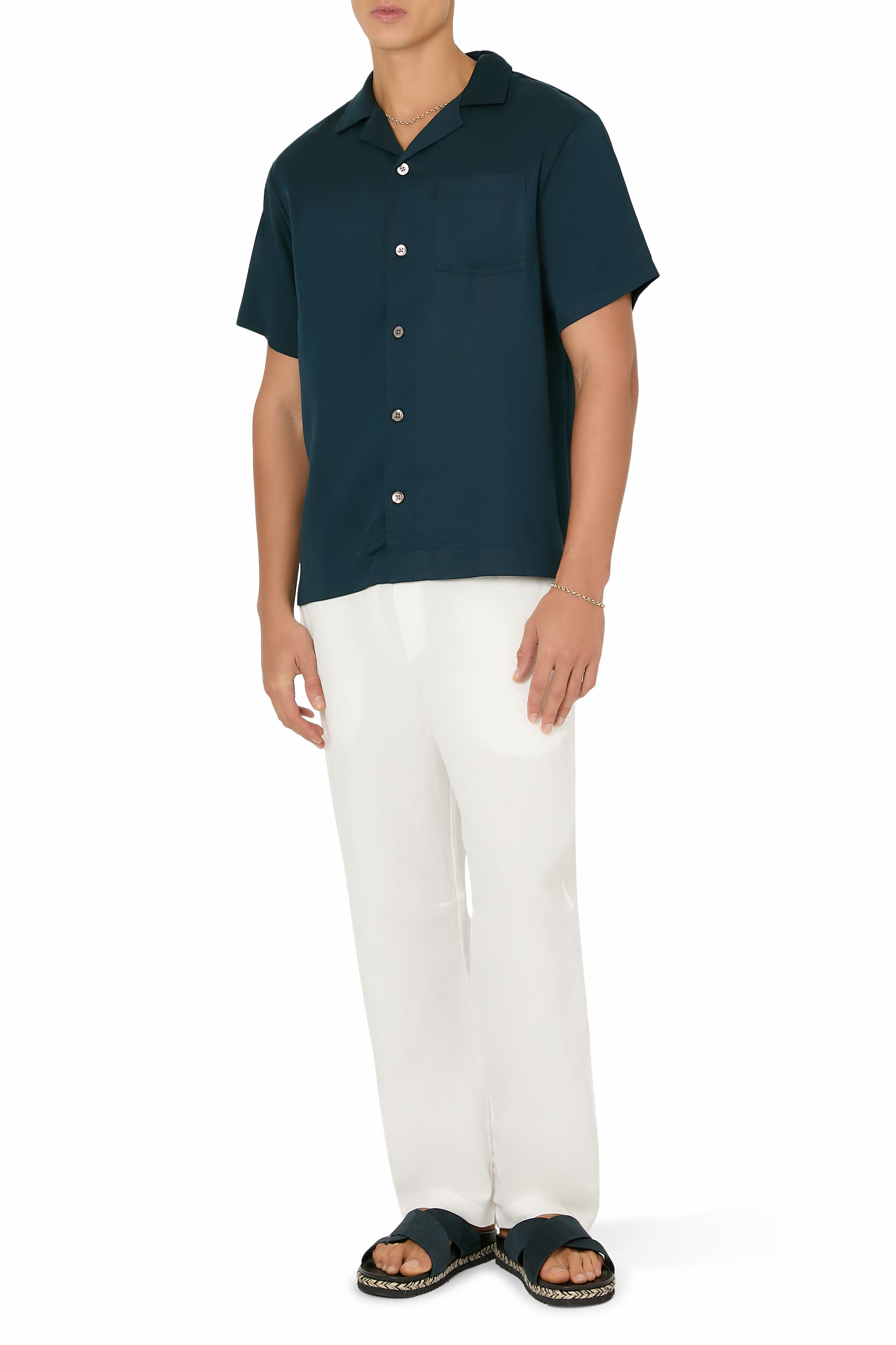 Classic Resort Collar Tencel&trade; Shirt