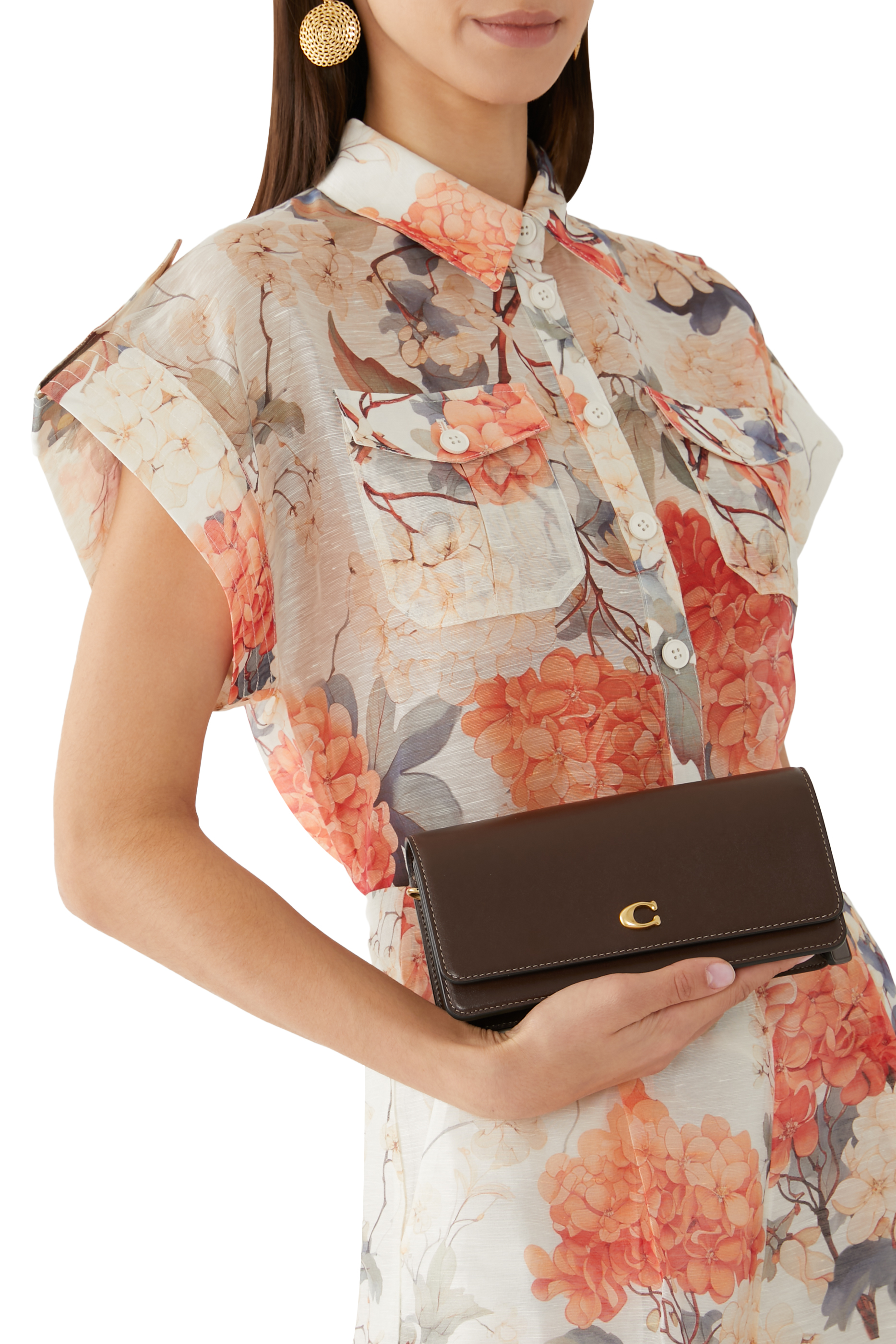 محفظة إيفى طويلة بسلسلة