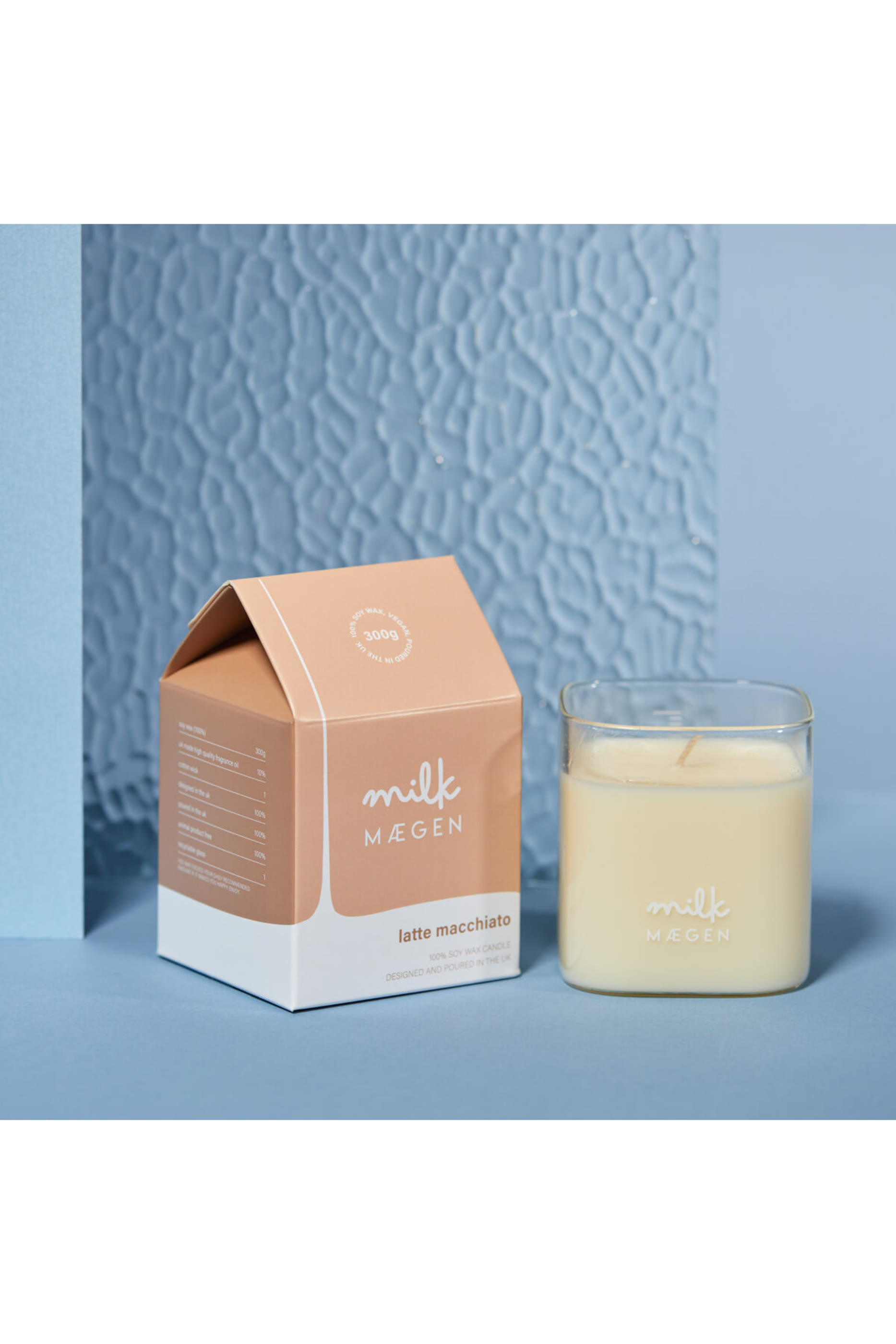 شمعة ميلك معطرة  لاتيه ماكياتو
