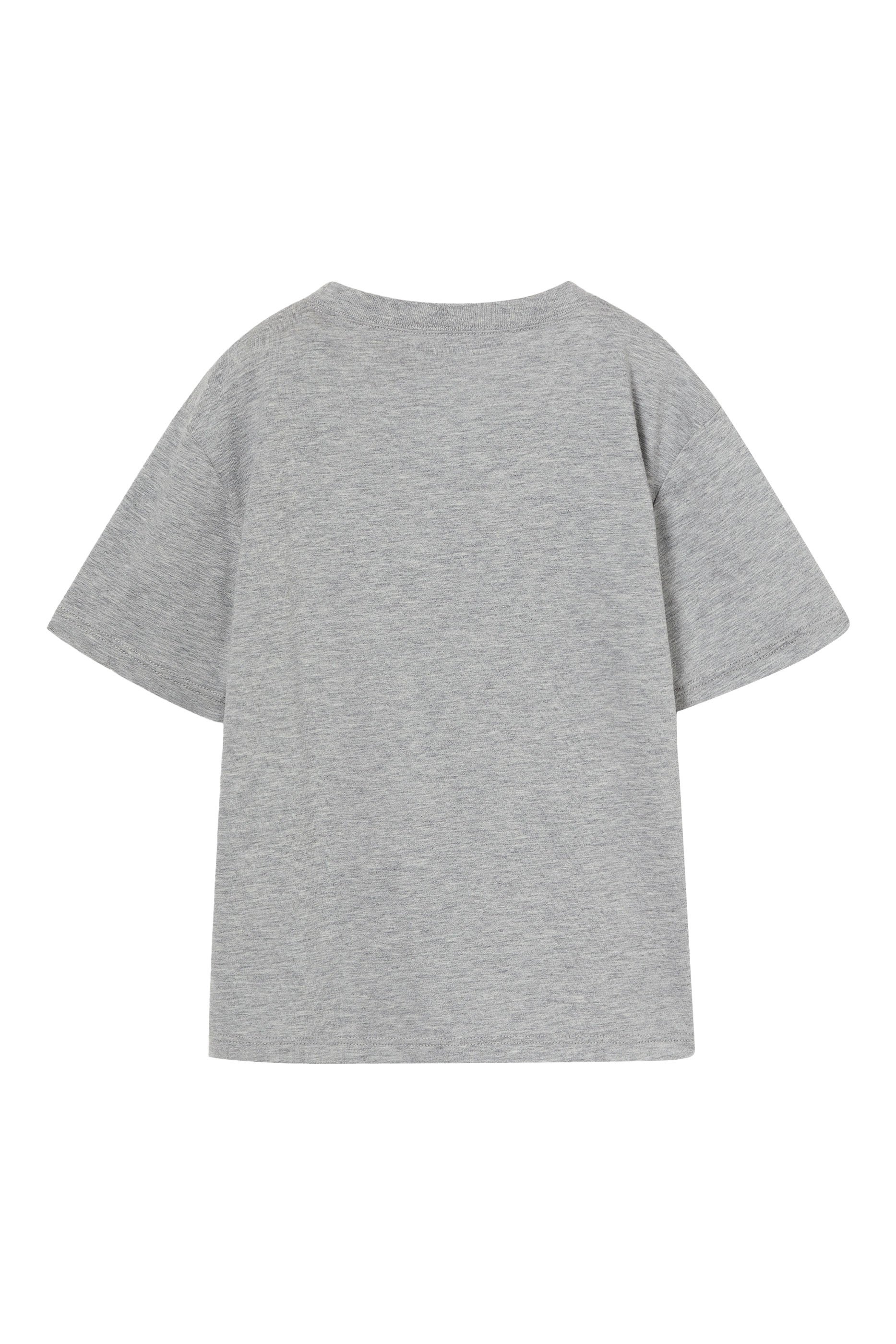 تيشيرت قطن بشعار الماركة للأطفال